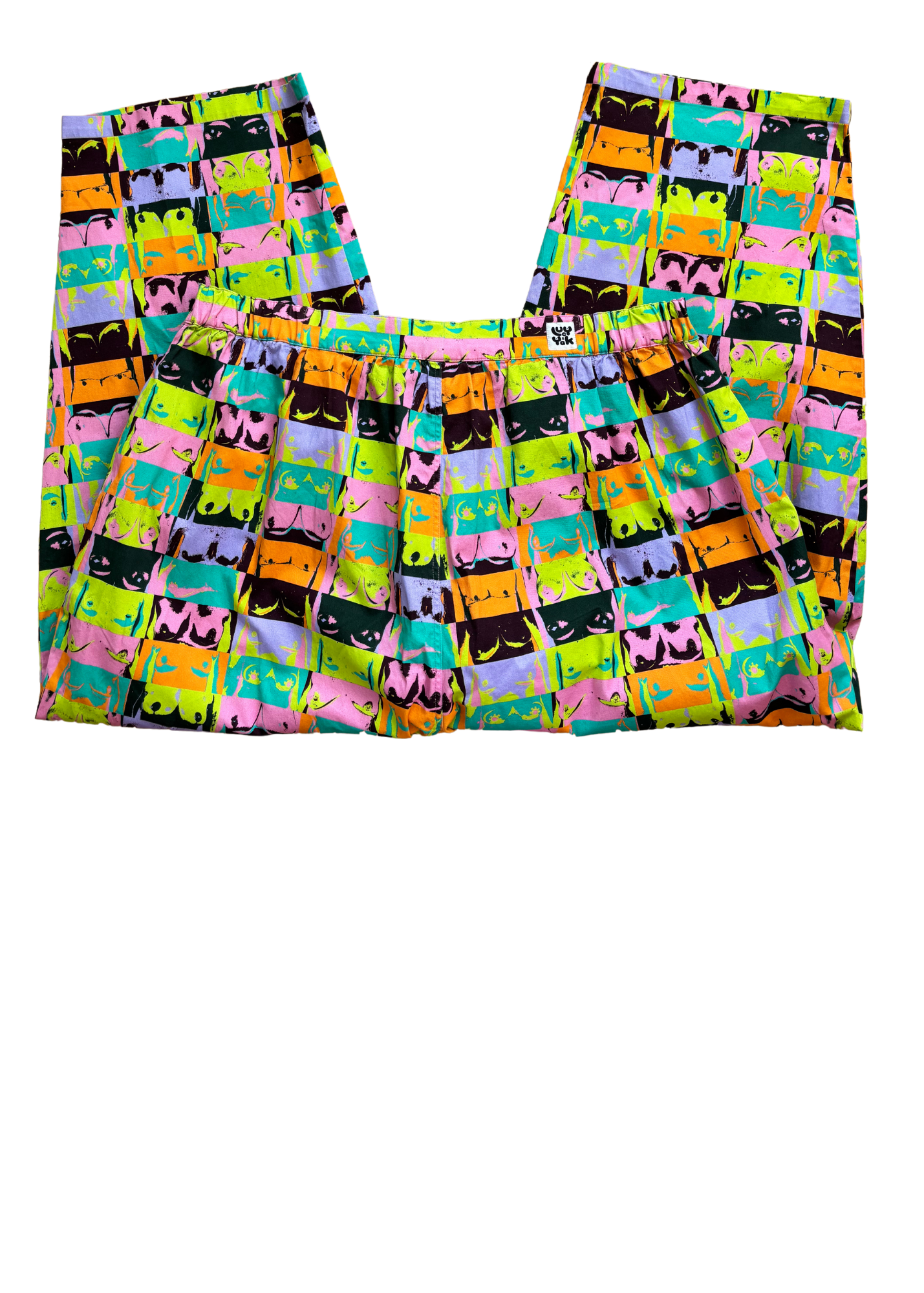 LUCY & YAK (BNWT) 'Beau' Print Balloon Leg Trouser