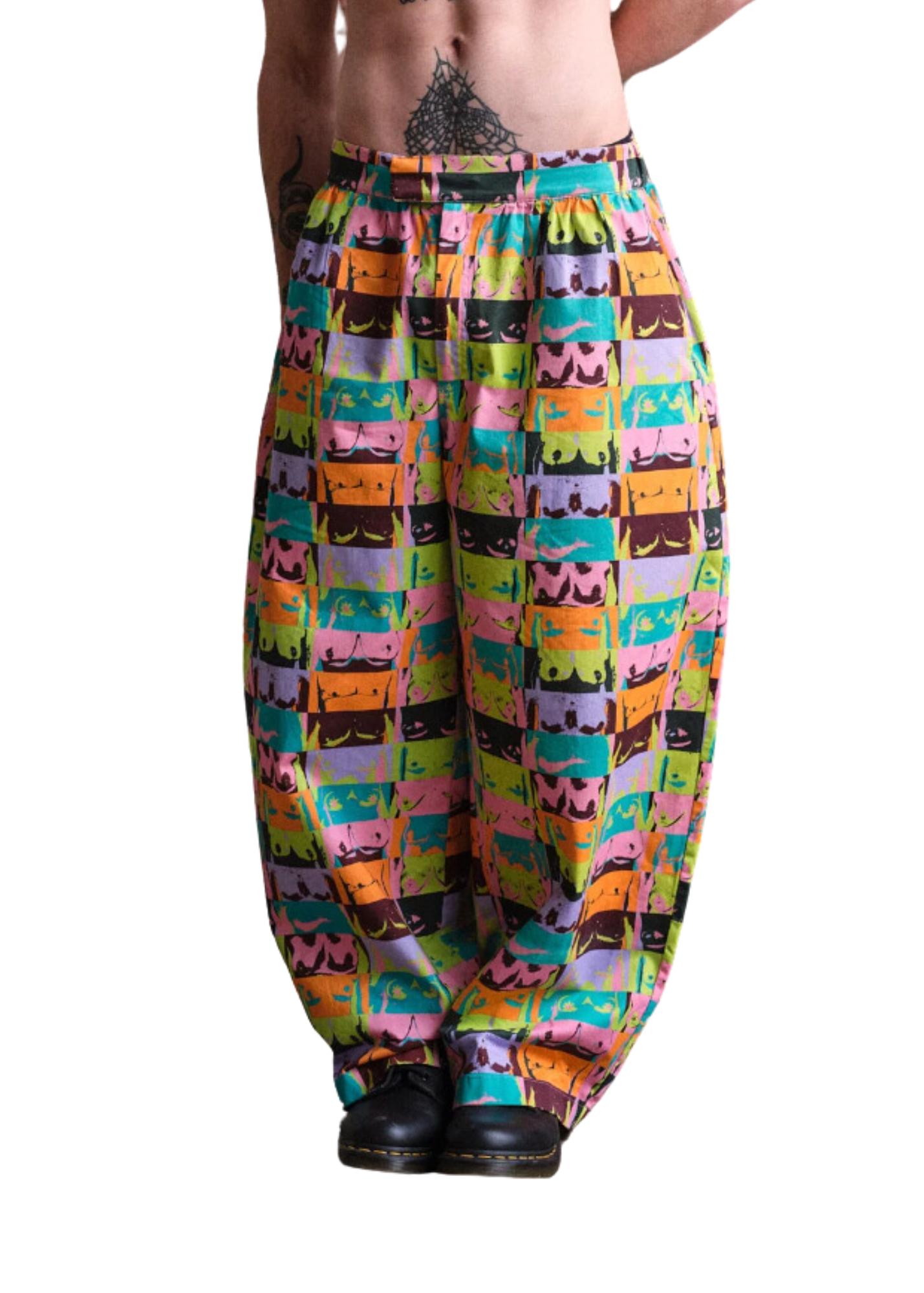 LUCY & YAK (BNWT) 'Beau' Print Balloon Leg Trouser