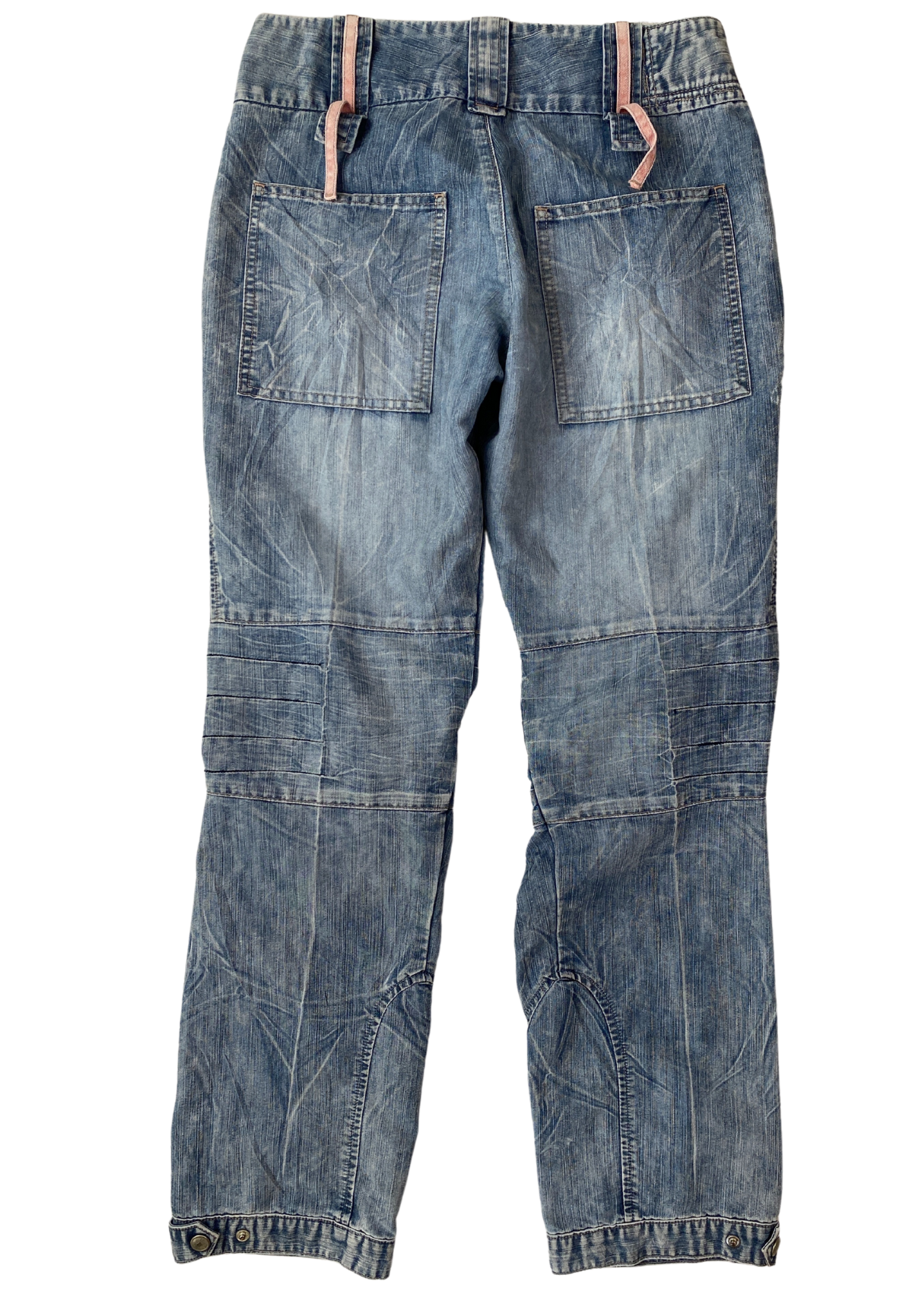 MARITHE FRANCOIS GIRBAUD (AS IS) Cargo Straight Leg Jeans