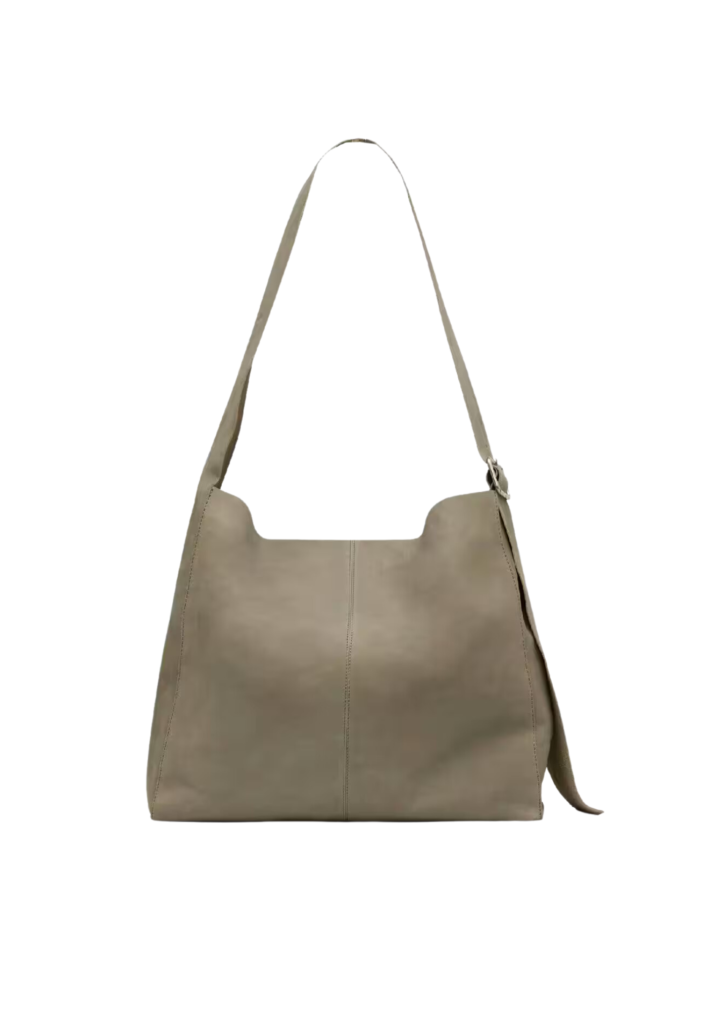 ST AGNI Leather Buckle Tote
