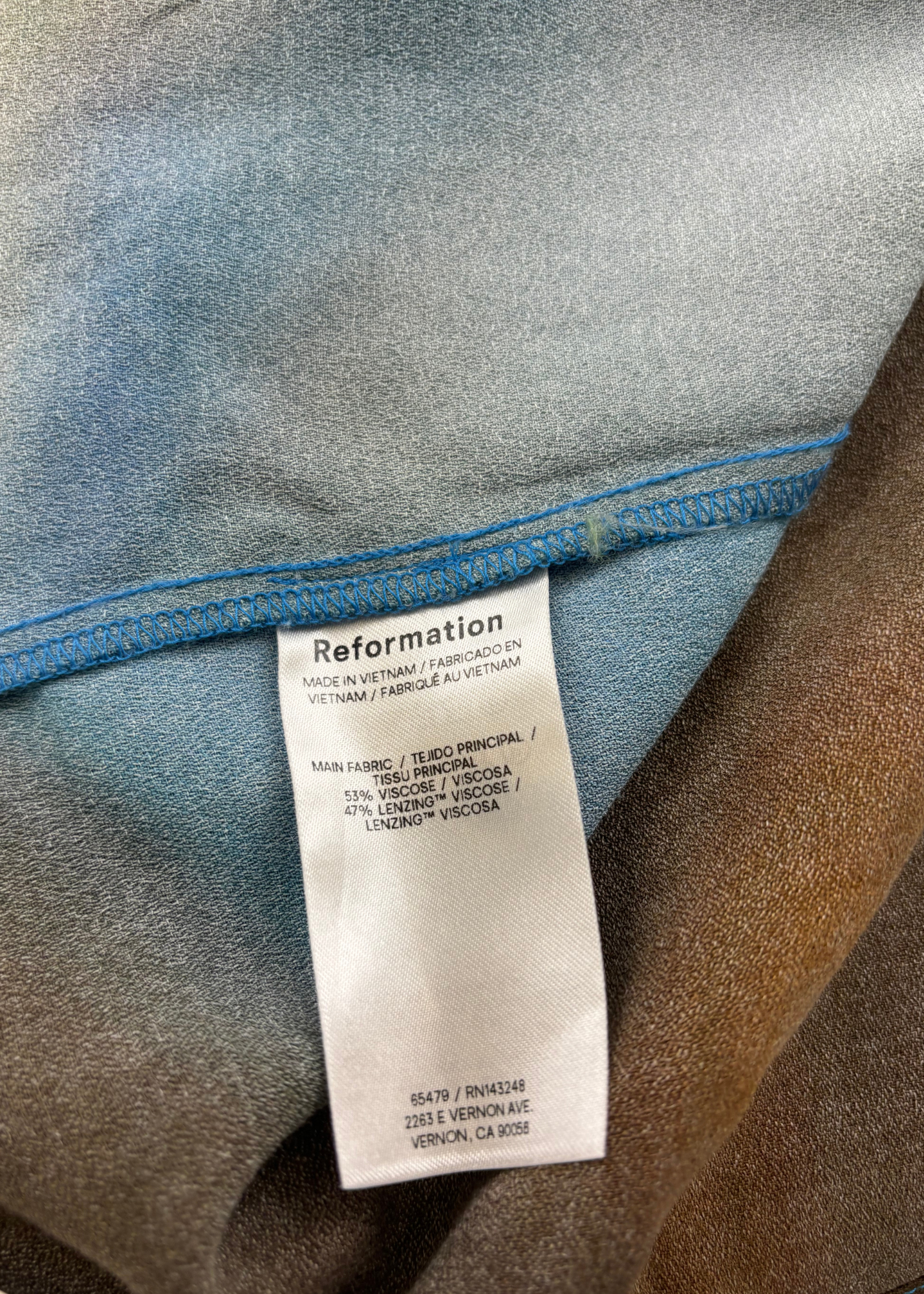 REFORMATION (BNWT) 'Noha' Mini Dress