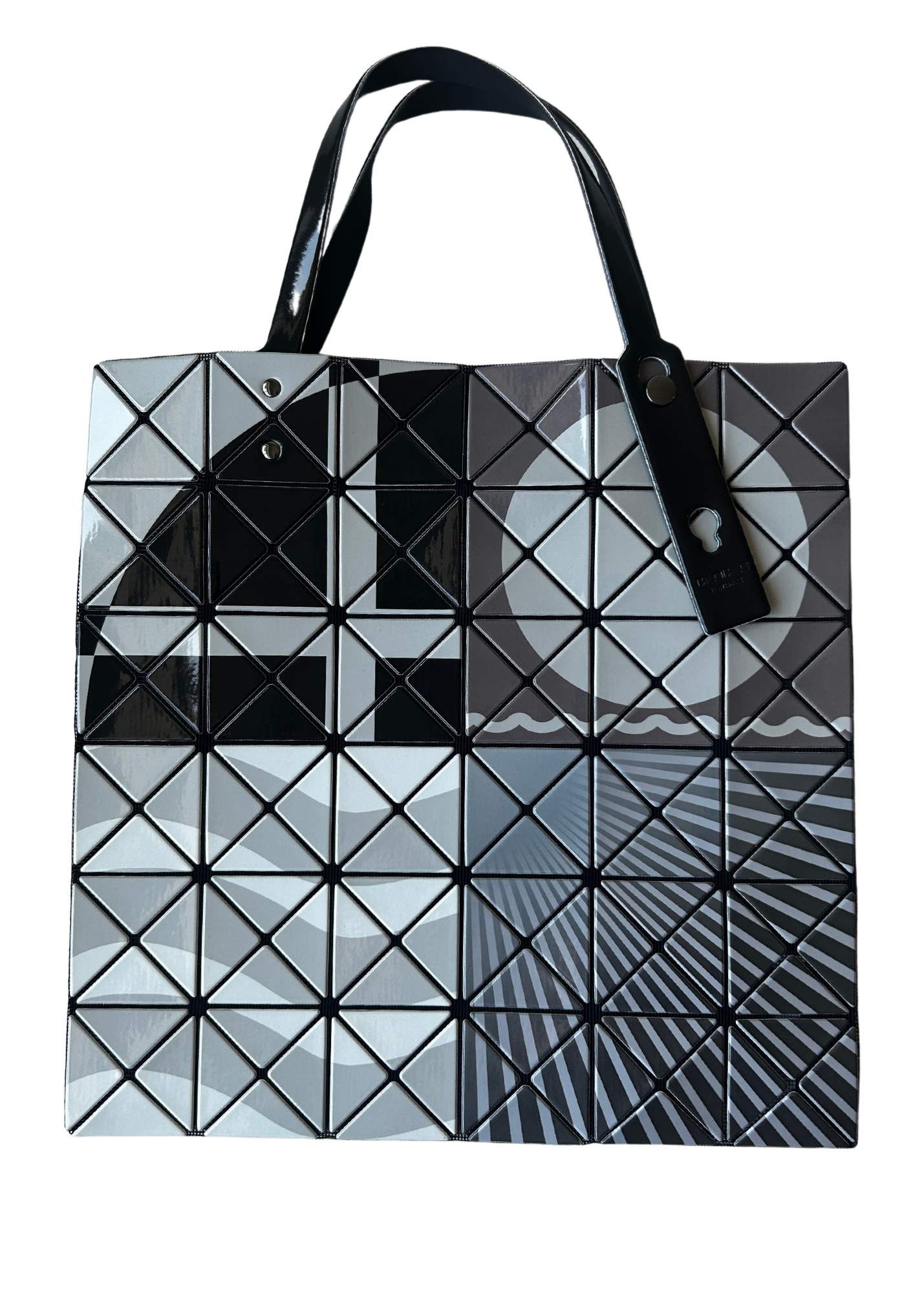 BAO BAO ISSEY MIYAKE Patterned Vinyl Tote