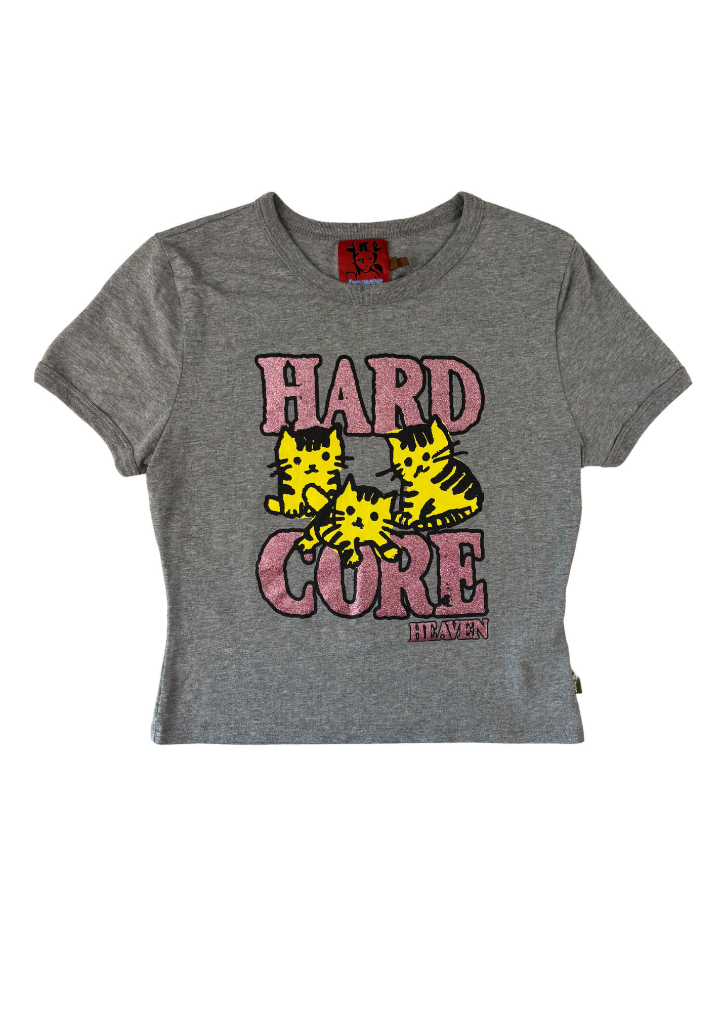 トップス heaven by marcjacobs HARDCORE BABY TEE HEAVEN BY MARC JACOBS 'Hard Core' Baby Tee