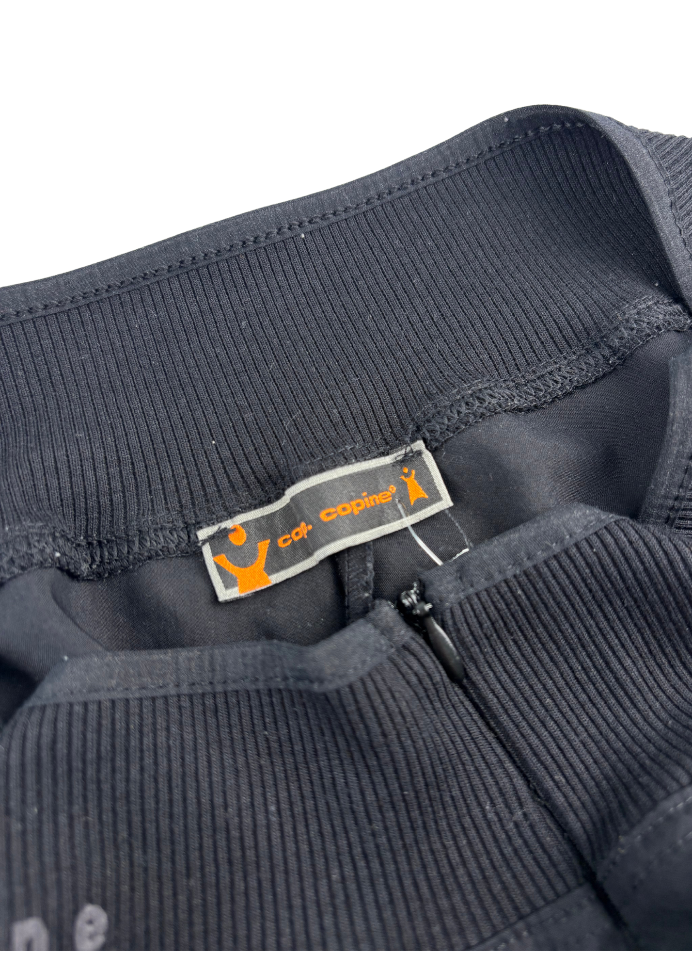 COP COPINE Black Nylon Capris