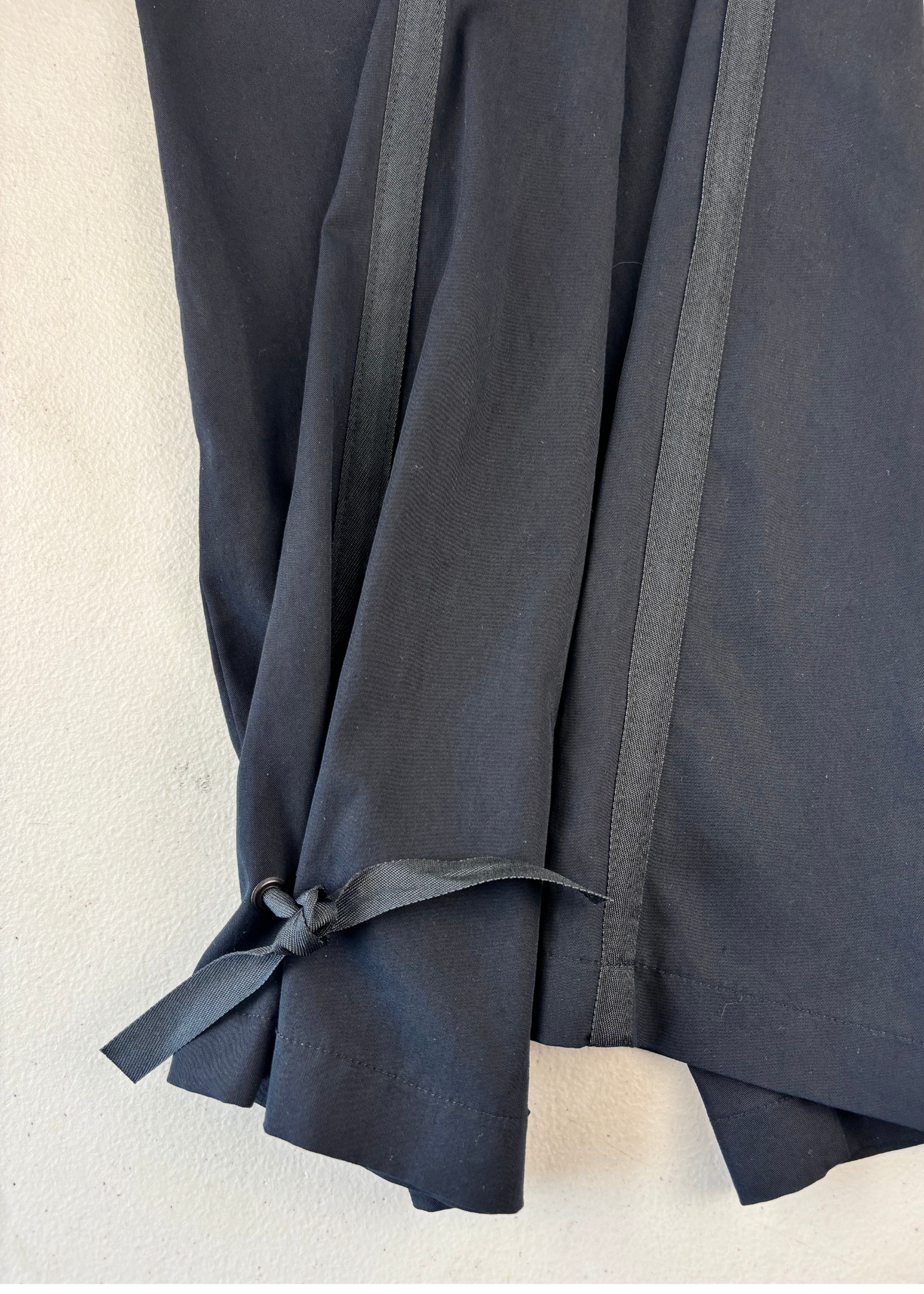 COP COPINE Black Nylon Capris