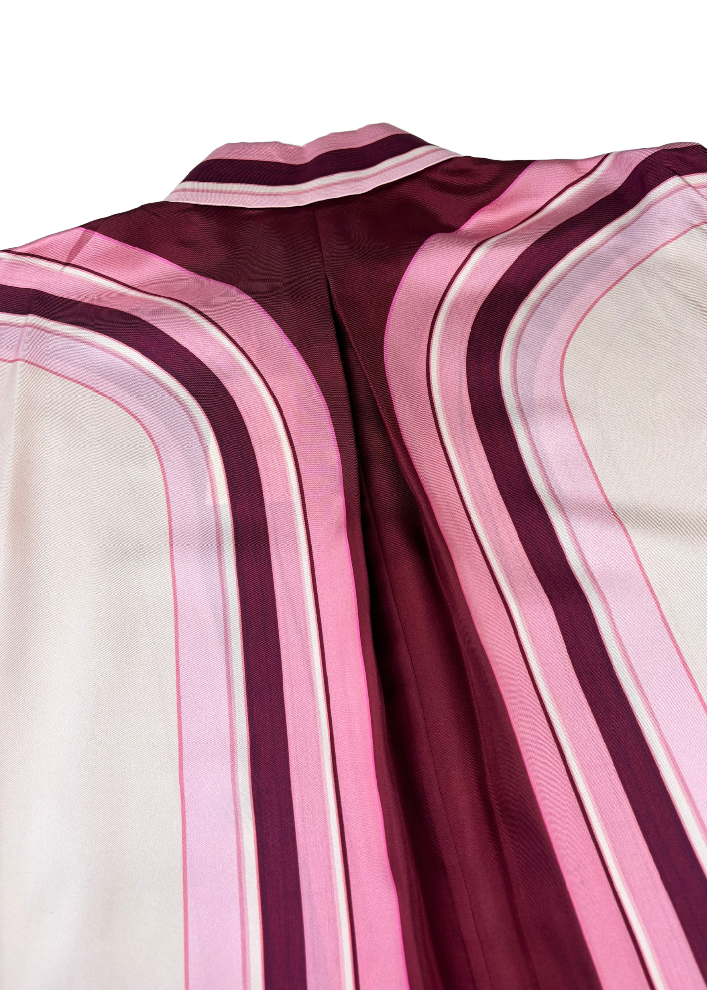 ZIMMERMANN (BNWT) Stripe Silk Button Down Shirt