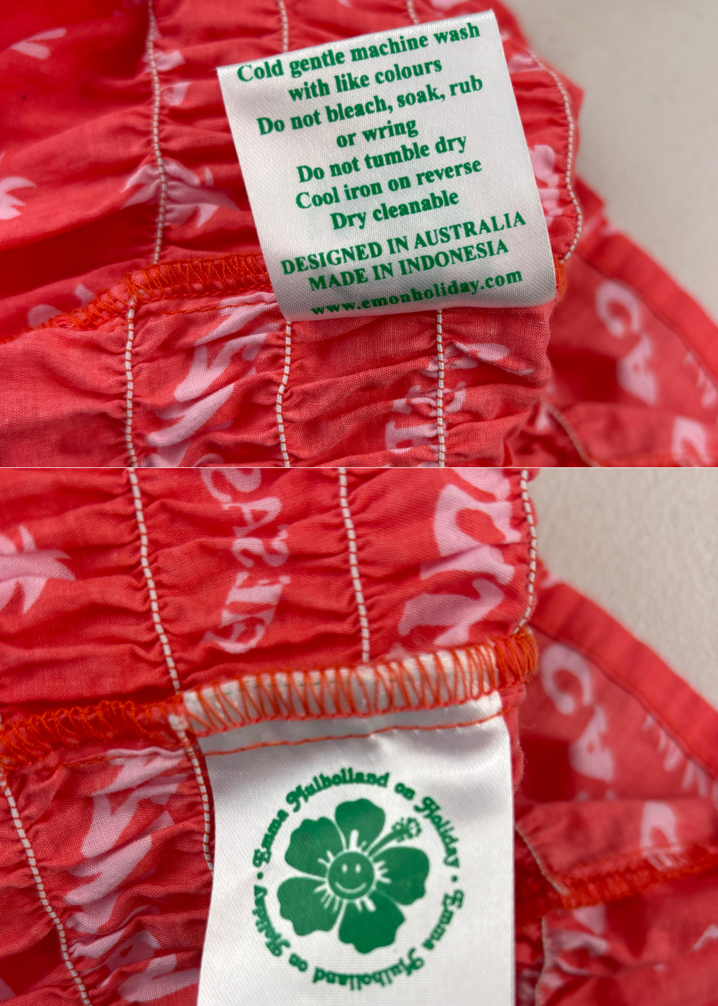 HOLIDAY Print Keyhole Crop