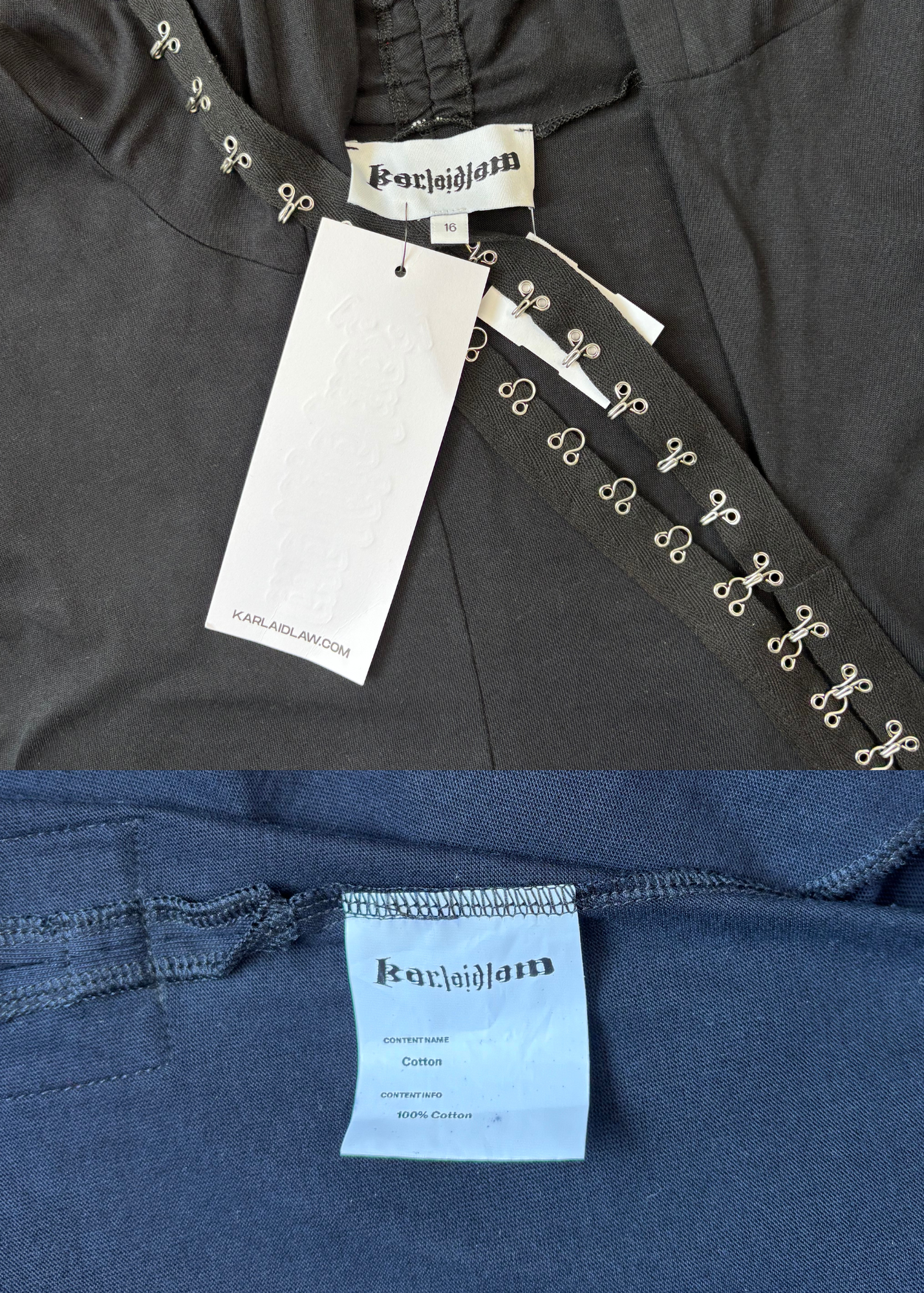 KARLAIDLAW 'Dark Horse' Bodysuit