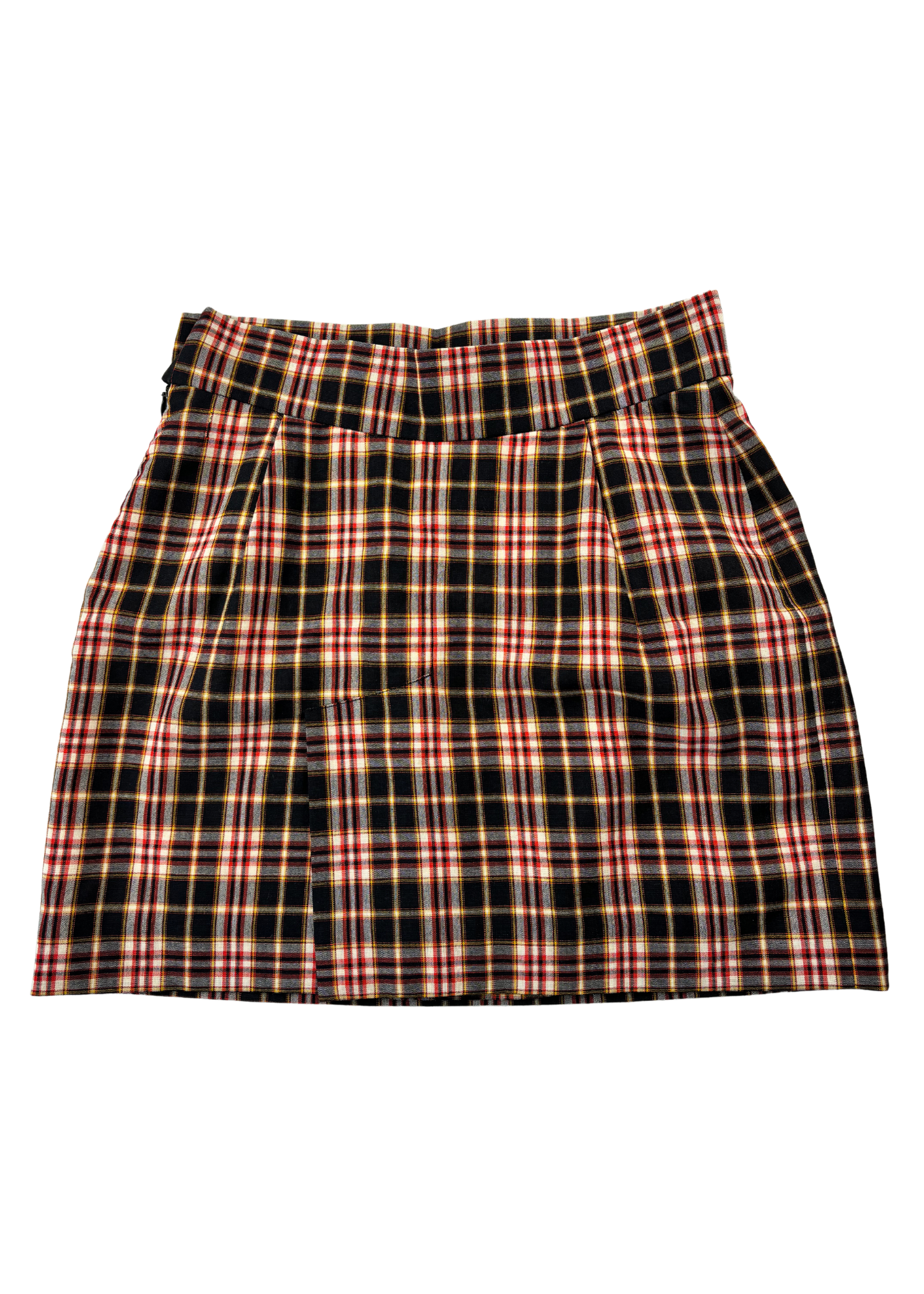 VIVIENNE WESTWOOD RED LABEL (AS IS) Plaid Mini Skirt