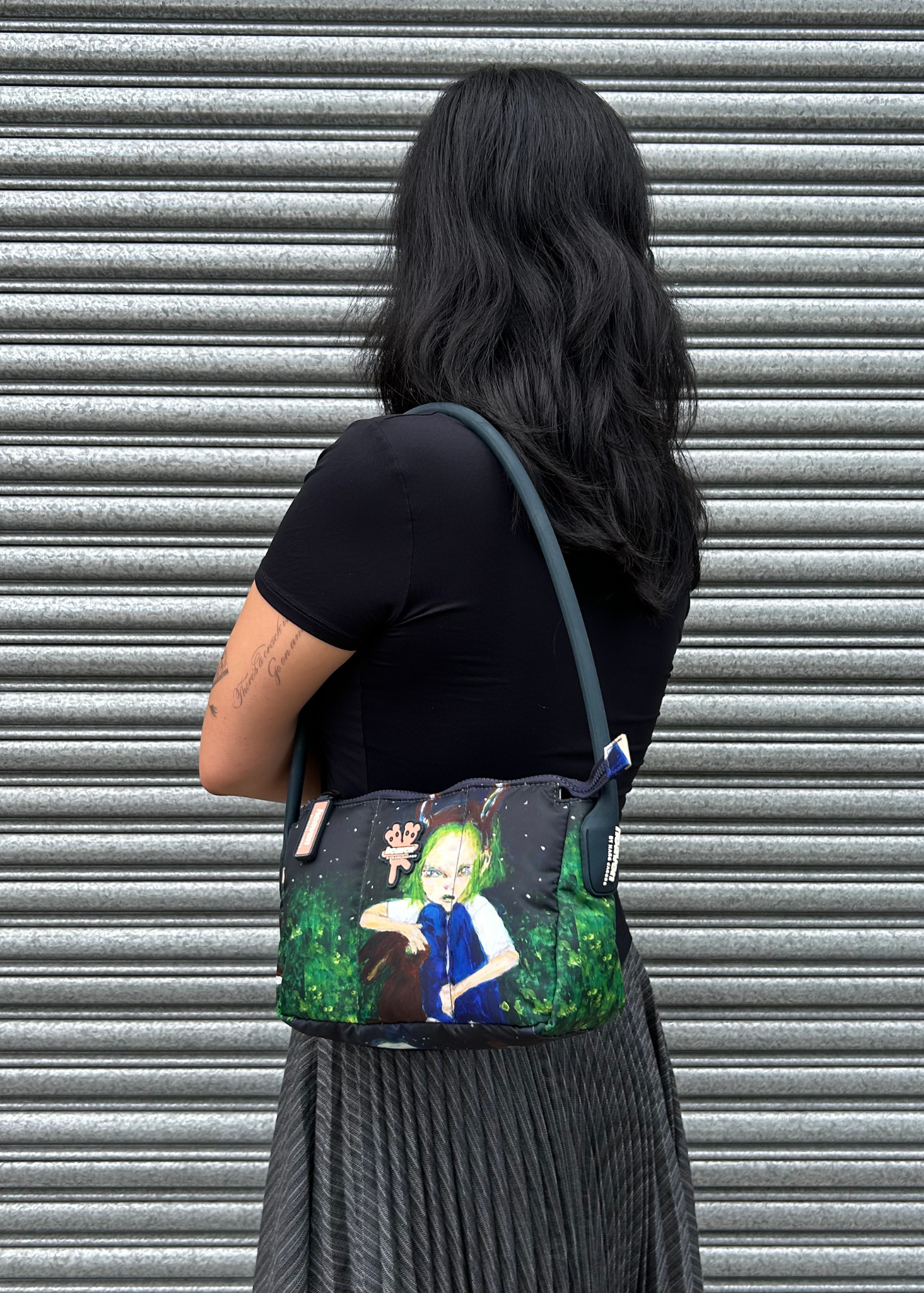 HEAVEN BY MARC JACOBS (BNWT) 'Eri' Print Rubber Strap Shoulder Bag