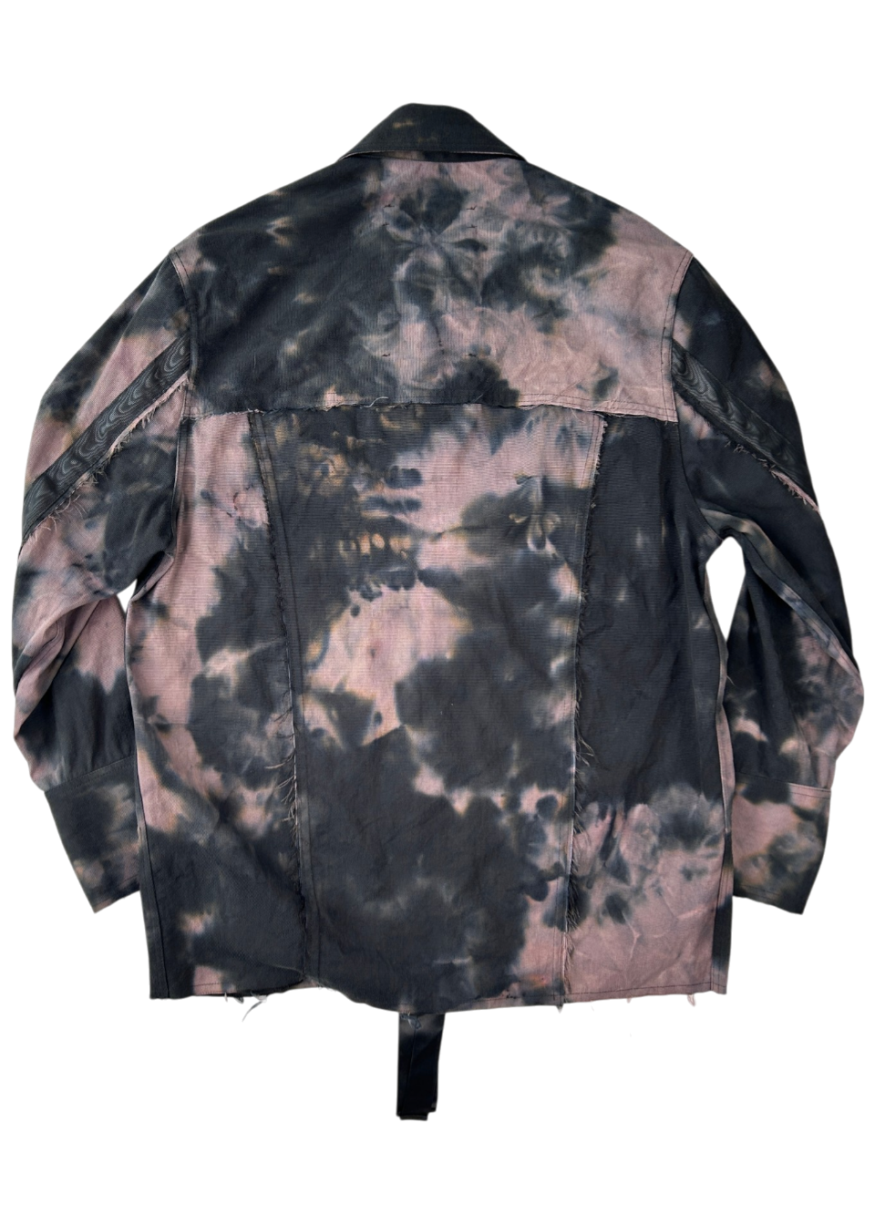SONG FOR THE MUTE 23.1 Amanojak Indigo/Mauve Tie Dye Jacket