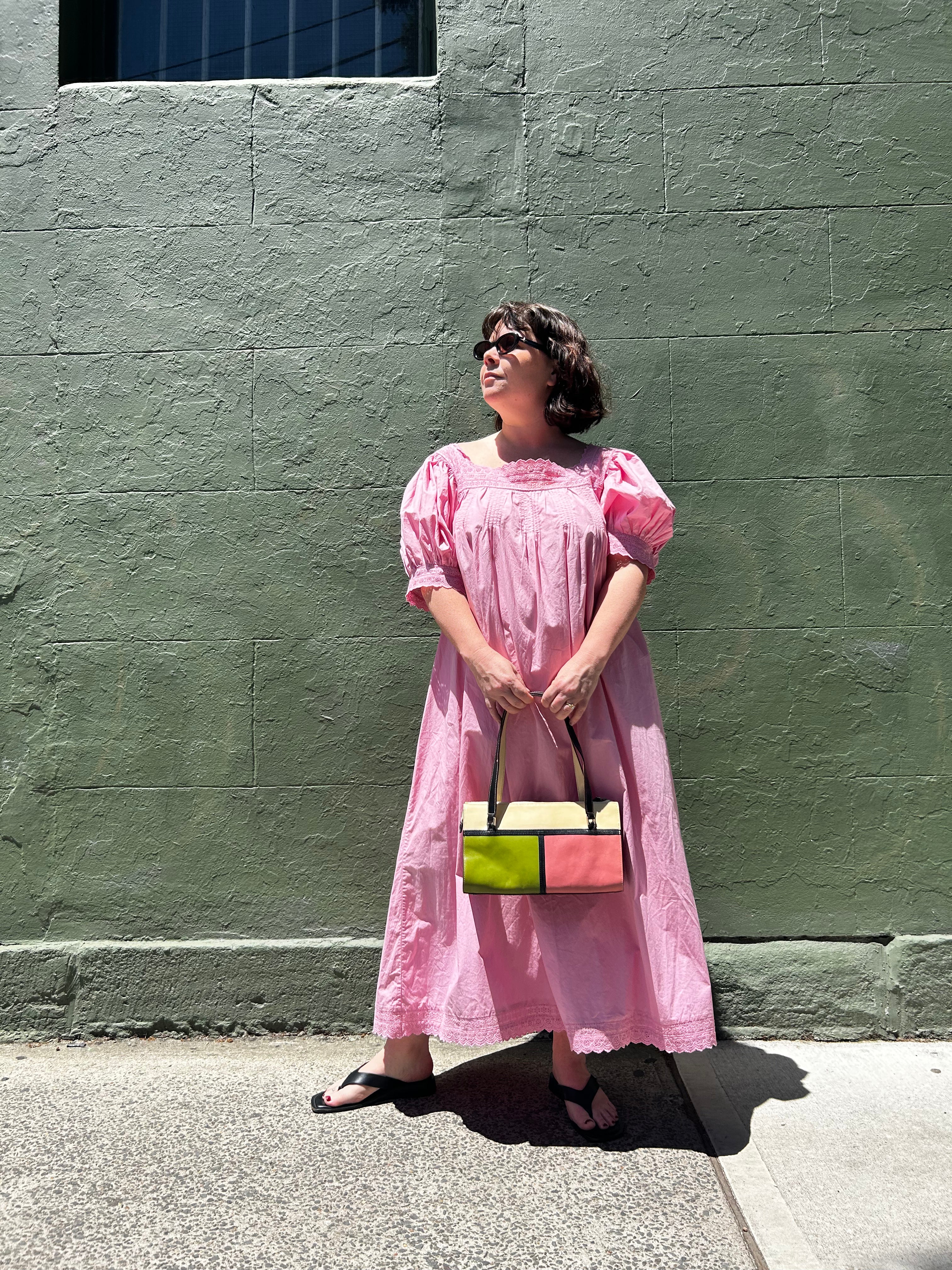 Doen Cotton Broderie Anglaise Midi Dress