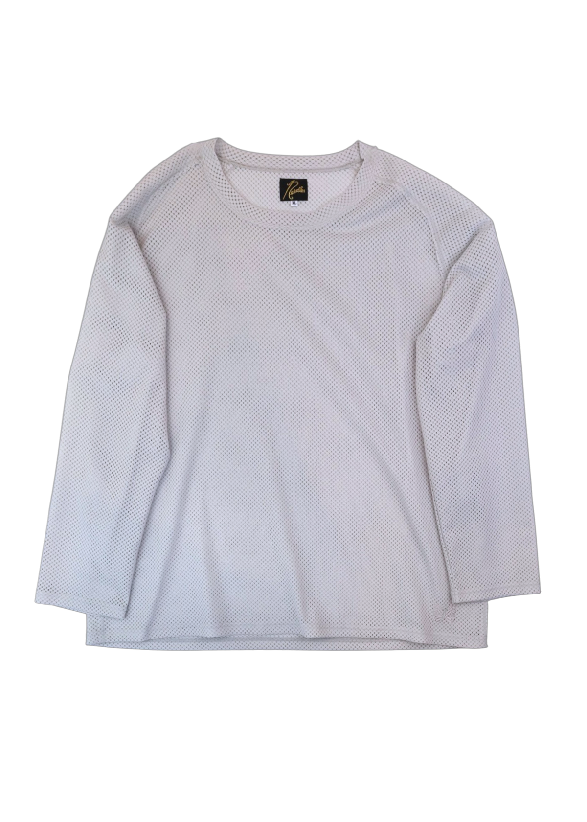 NEEDLES Light Grey Sports Mesh Longsleeve