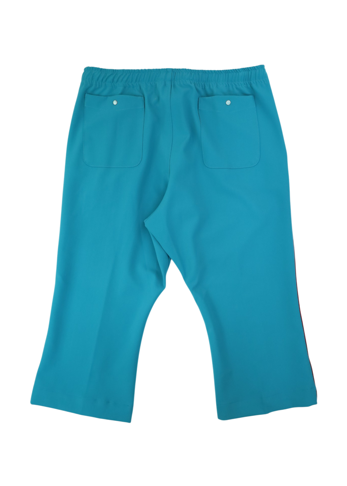 NEEDLES (AS IS) Teal/Red Piping Cowboy Pleated Front Pants