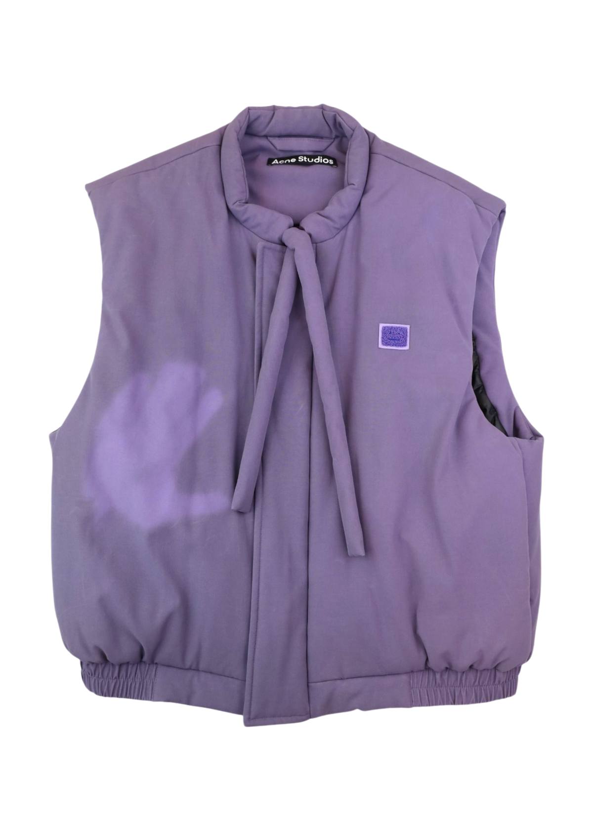 ACNE STUDIOS (AS IS) Purple 'Osalo' Heat-Reactive Padded Shell Gilet