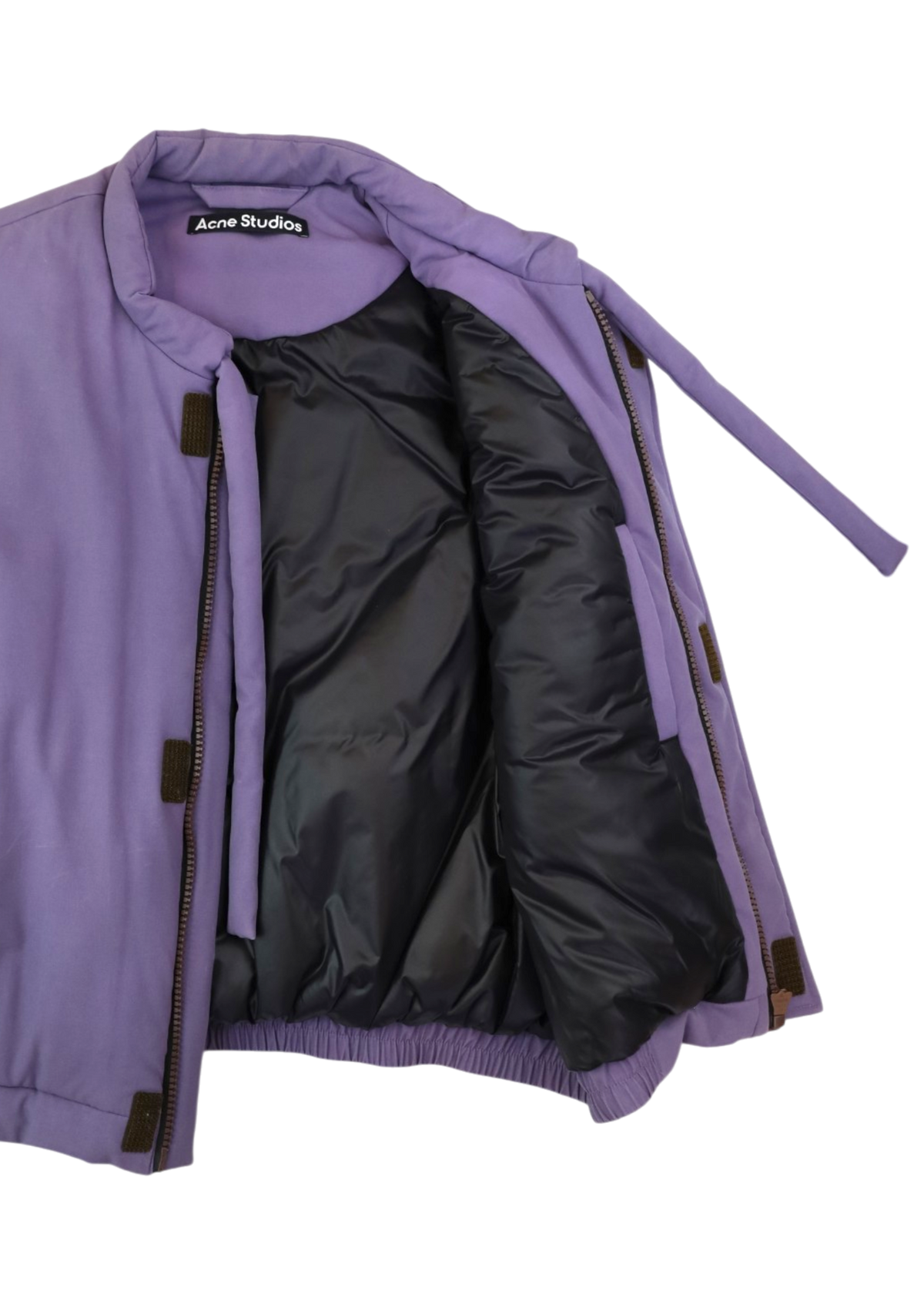 ACNE STUDIOS (AS IS) Purple 'Osalo' Heat-Reactive Padded Shell Gilet