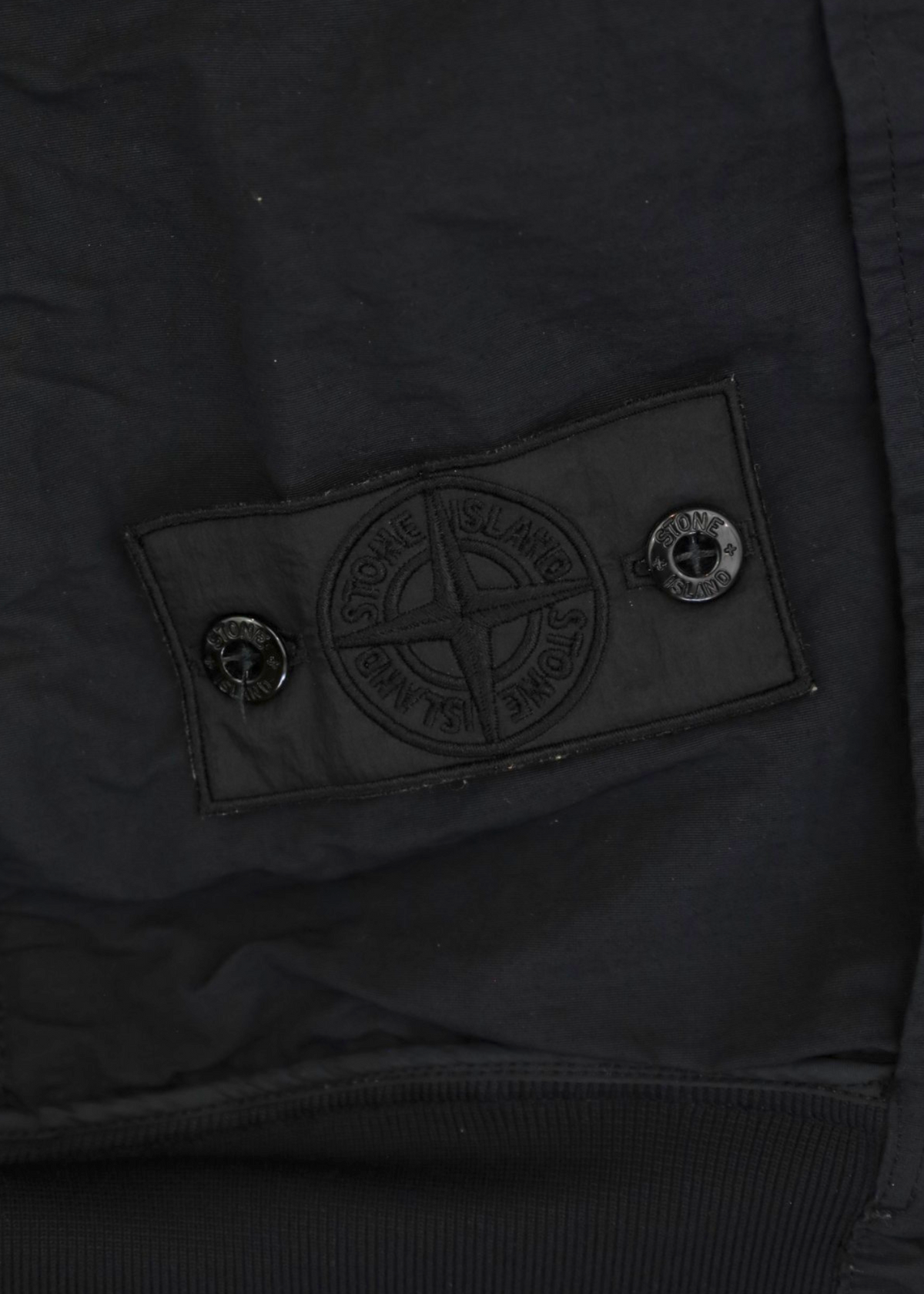 STONE ISLAND Black/Khaki 'Shadow Project Naslan Bomber' Jacket