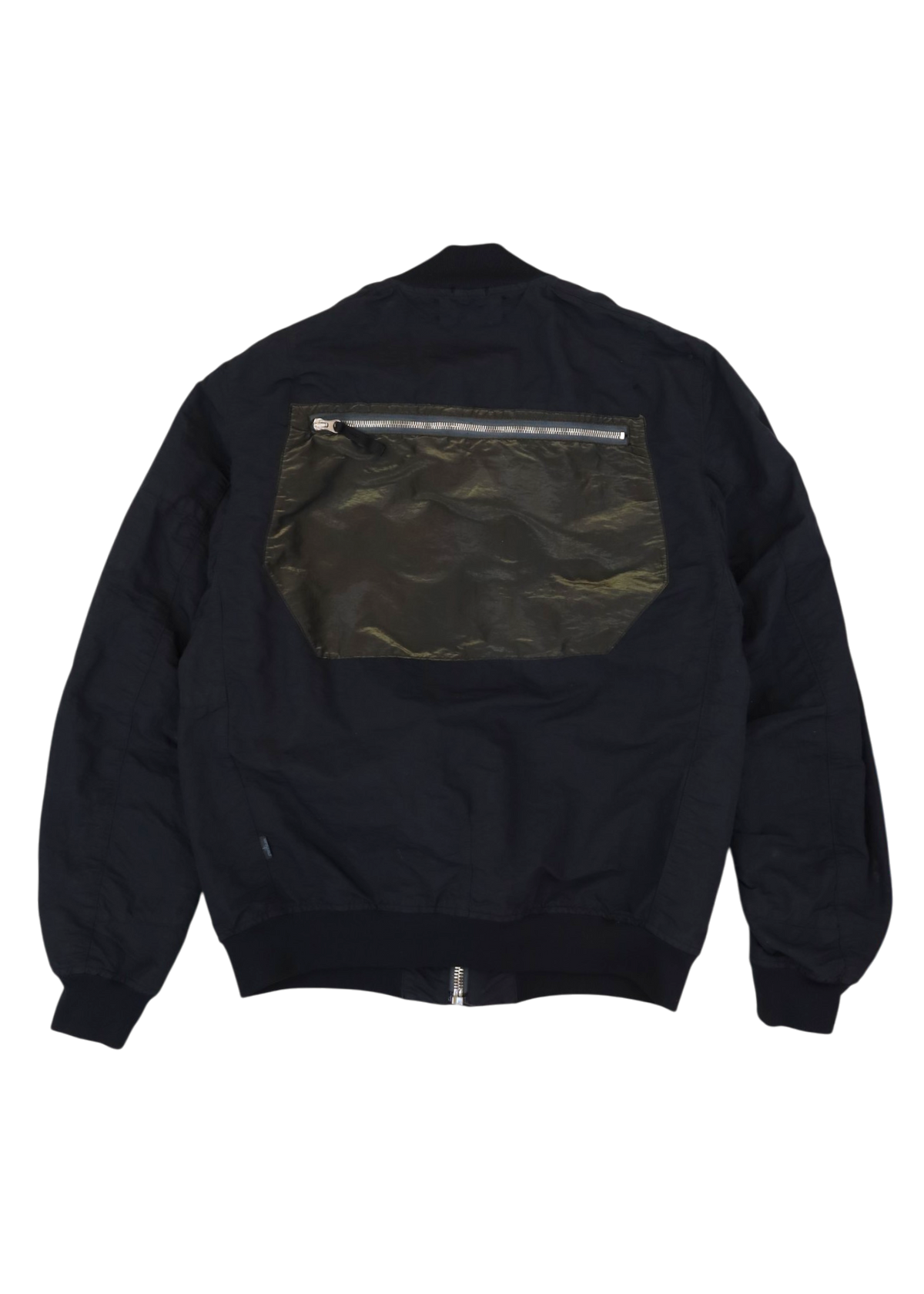 STONE ISLAND Black/Khaki 'Shadow Project Naslan Bomber' Jacket