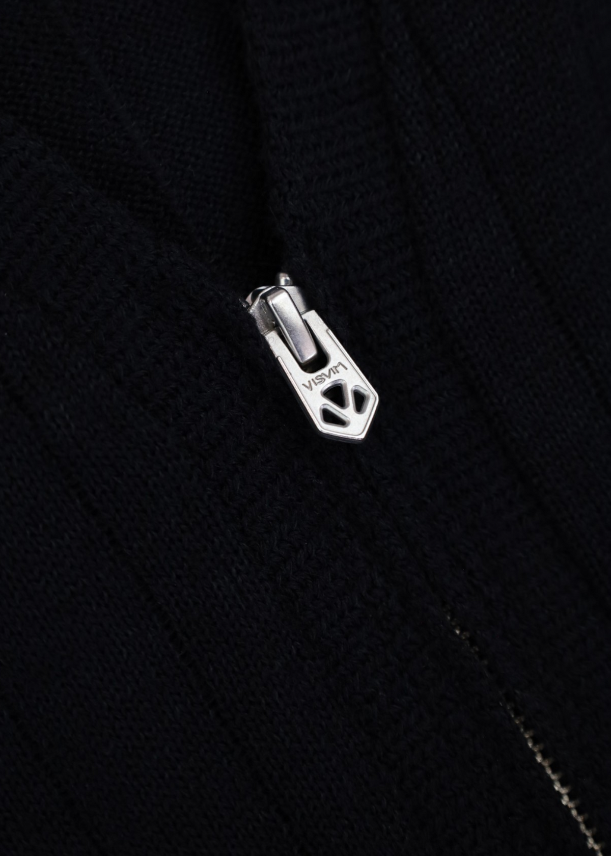 VISVIM (NWT) Black Wool/Linen Knit Cardigan