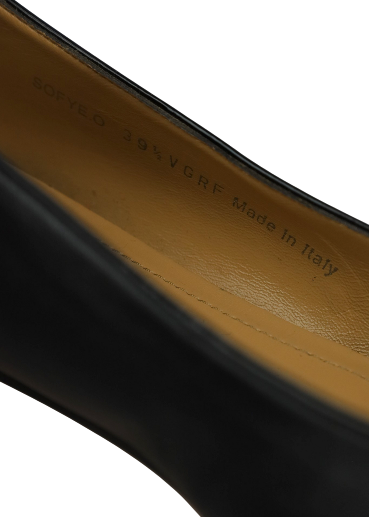 BALLY 'Sofye' Black Patent Leather Ballet Flats