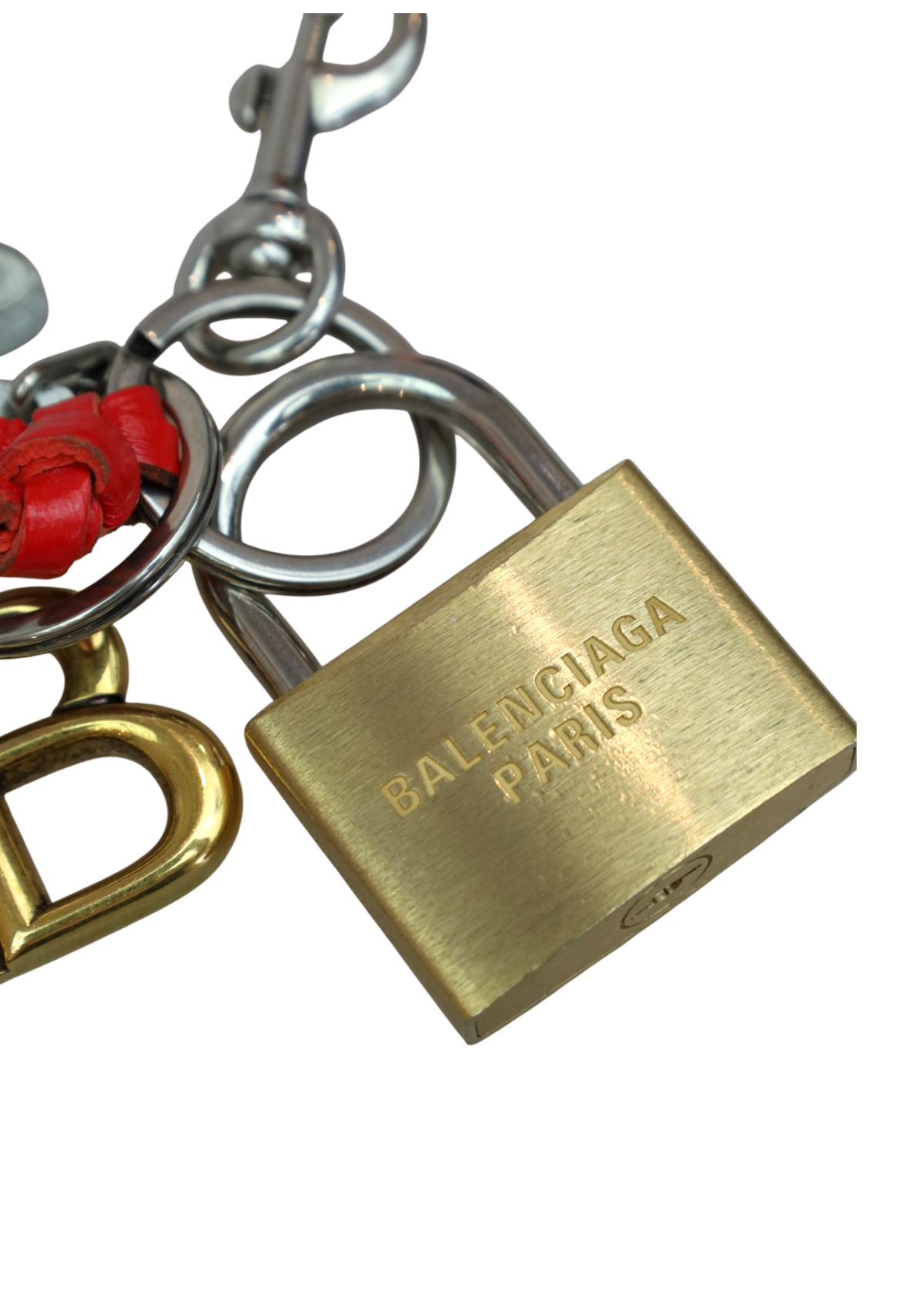 BALENCIAGA (AS IS) SS2024 Paloma Heart Keychain