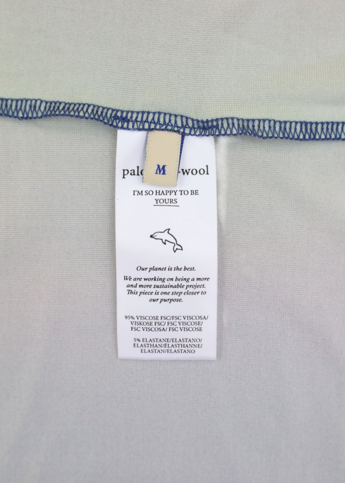 PALOMA WOOL Multicolour Ombre Mock Neck Top