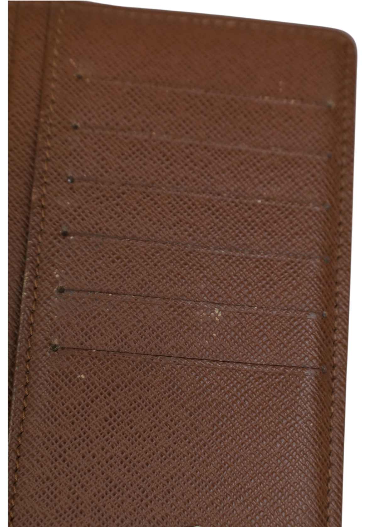 LOUIS VUITTON (AS IS) 'Brazza' Monogram Canvas Bifold Wallet