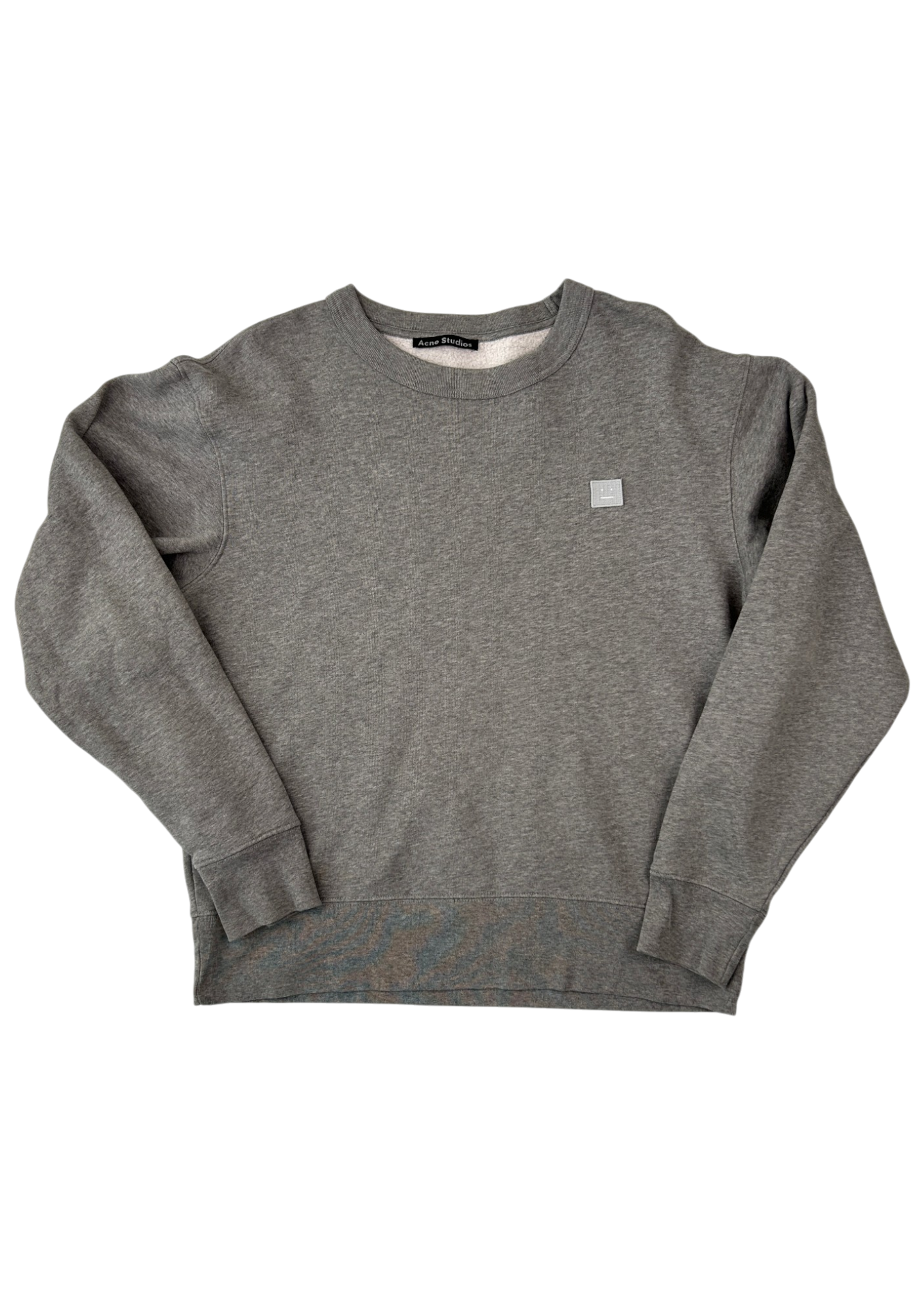 ACNE STUDIOS Cotton Face Patch Sweatshirt