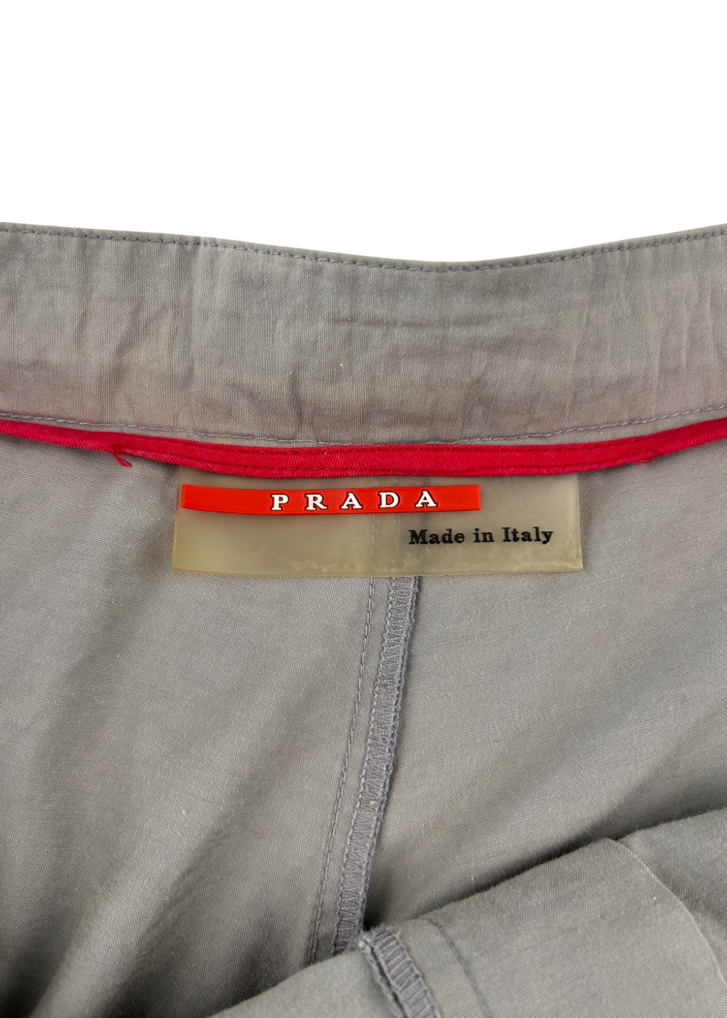 PRADA (AS IS) Taupe Adjustable Mini Short
