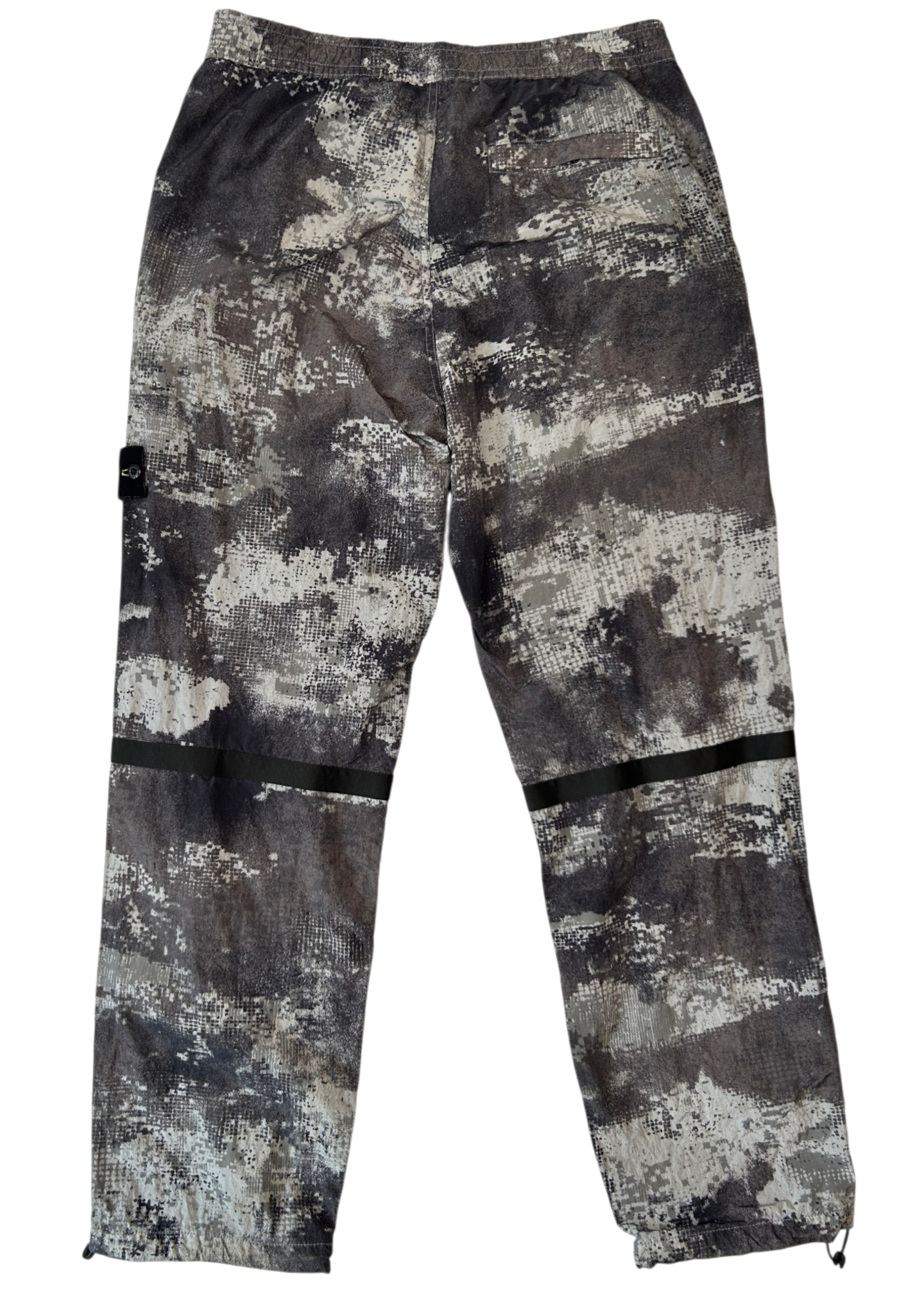 STONE ISLAND Grid Camo Knee Vent Tapered Pants