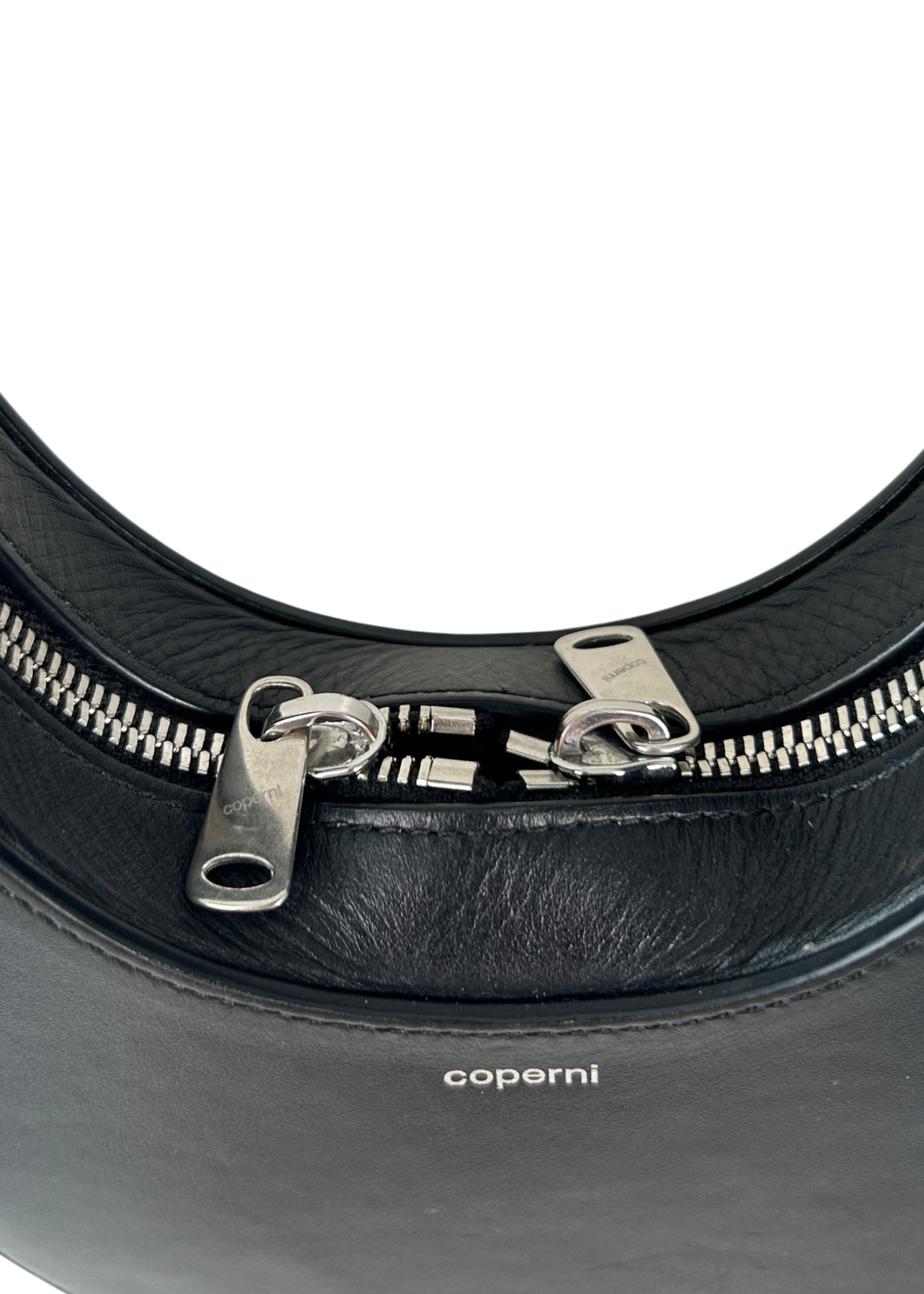 COPERNI 'Mini Swipe Tote' Leather Oval Shoulder Bag