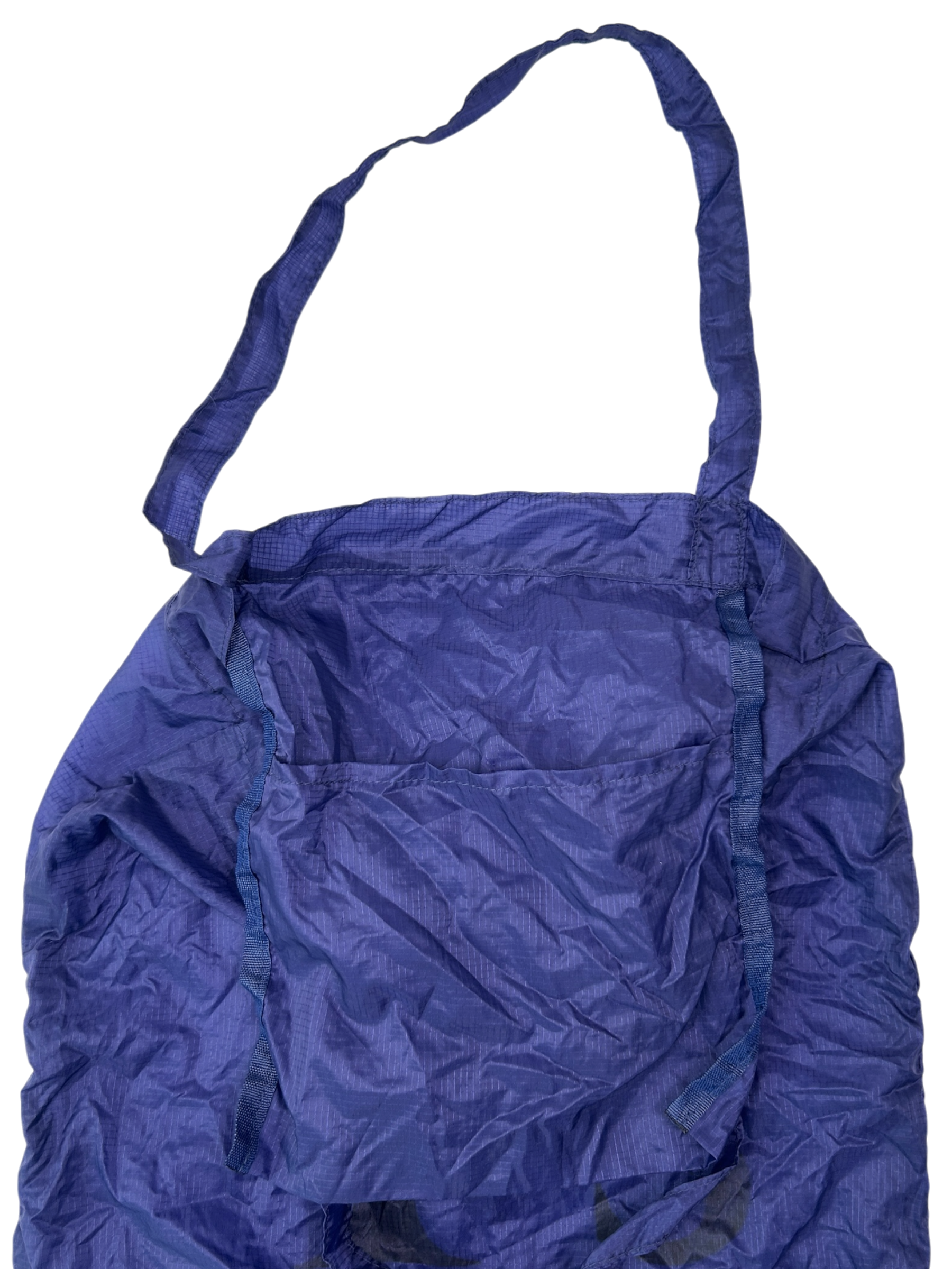 Y'S Nylon Shopping Tote + Drawstring Carry Pouch
