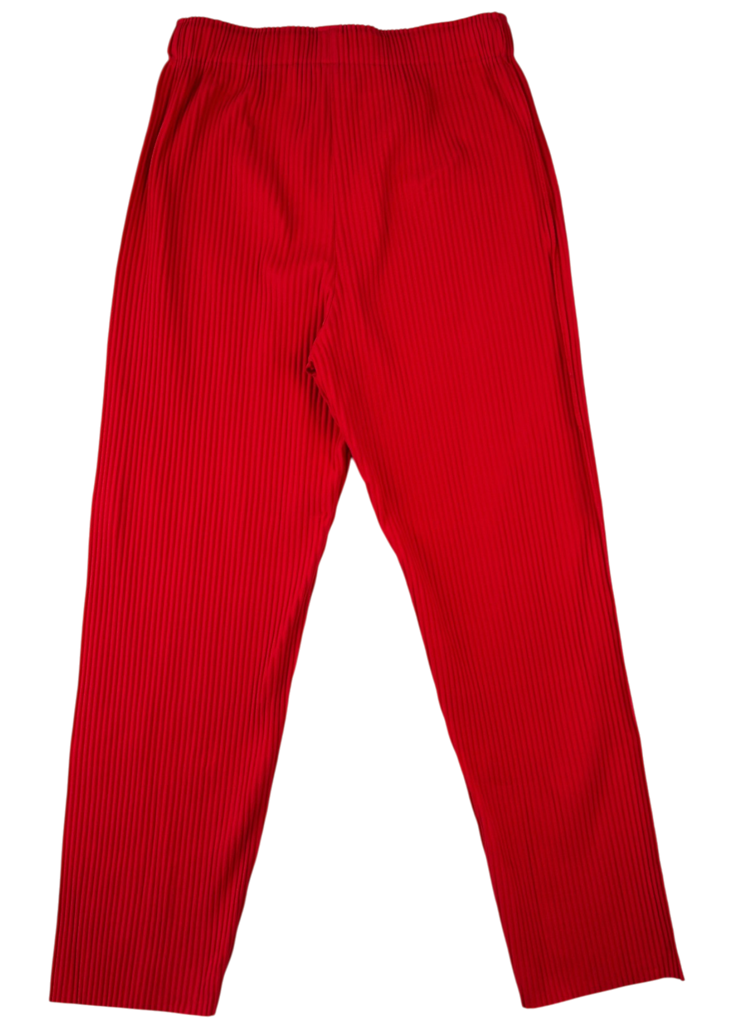 ISSEY MIYAKE ME Plisse Straight Leg Crop Pants