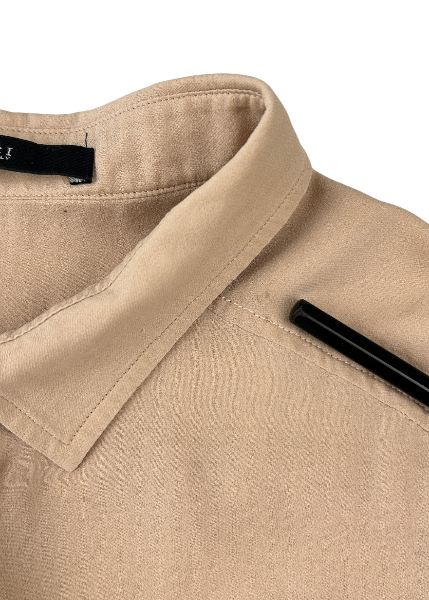 GUCCI (AS IS) Vintage 2010 Silk Collared Button Up Blouse