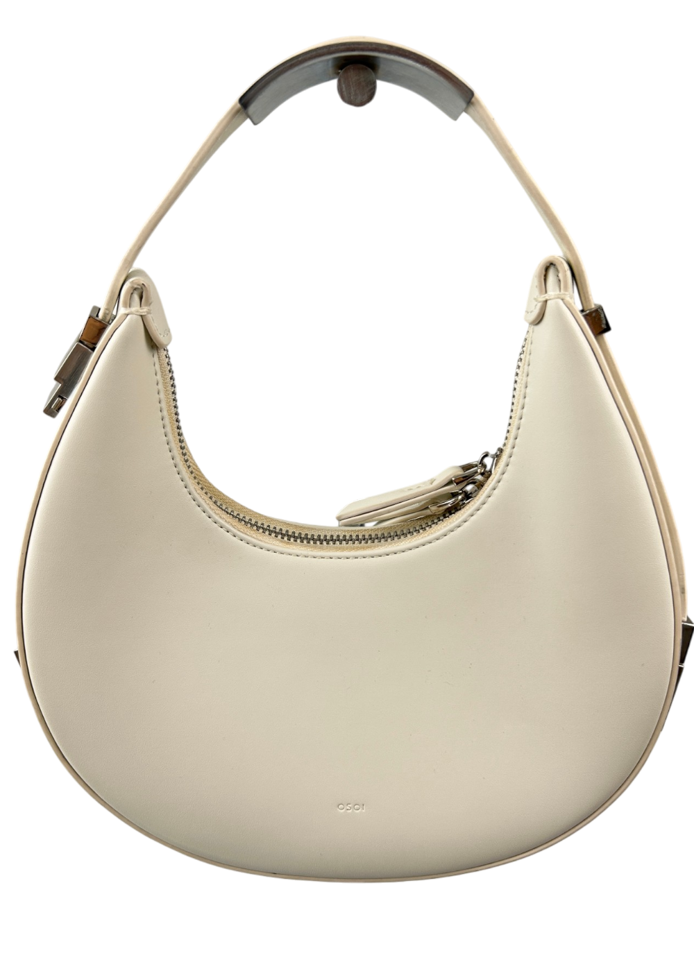 OSOI (AS IS) Cream 'Toni' Round Mini Bag