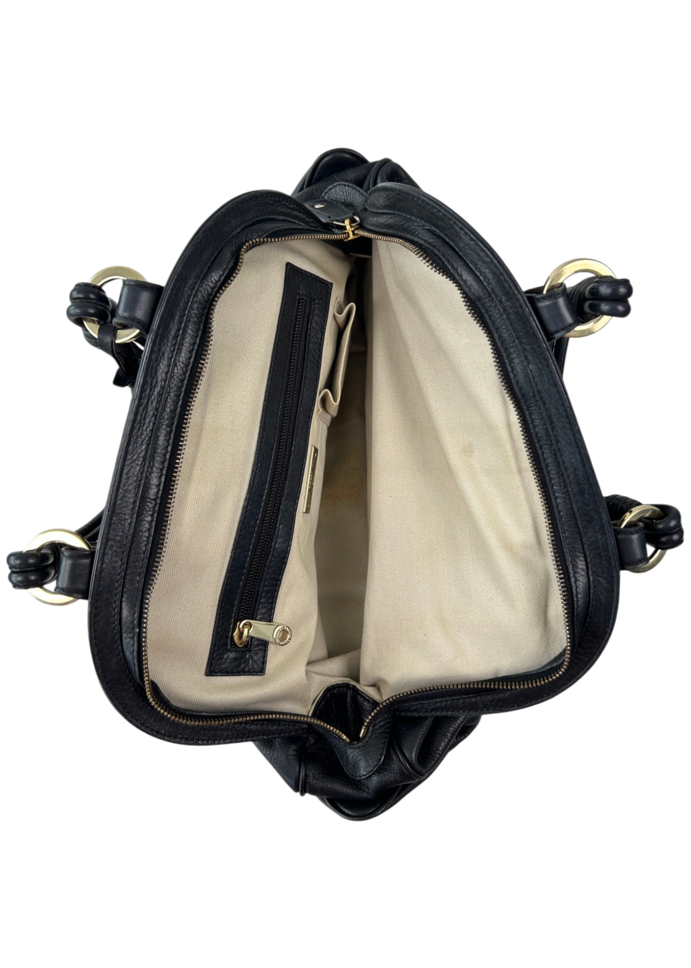 BALLY (AS IS) 'Lallan' Gathered Leather Bag