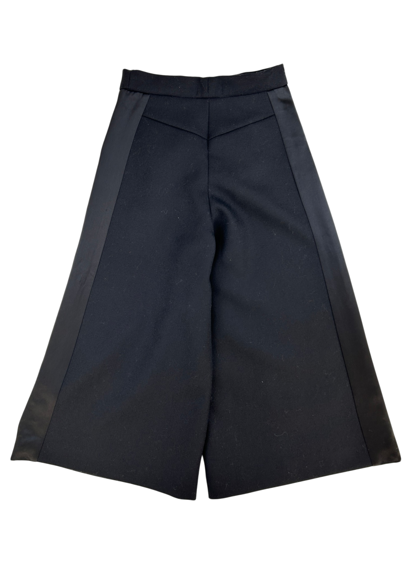 CHANEL (AS IS) Pre Fall 2018 Wool/Silk Sailor Button Culottes