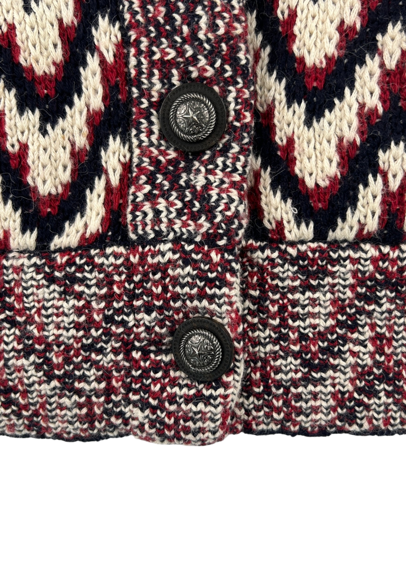 CHANEL 2013/14 Métiers d'Art Alpaca Blend Knit Cardigan W/ Star Buttons