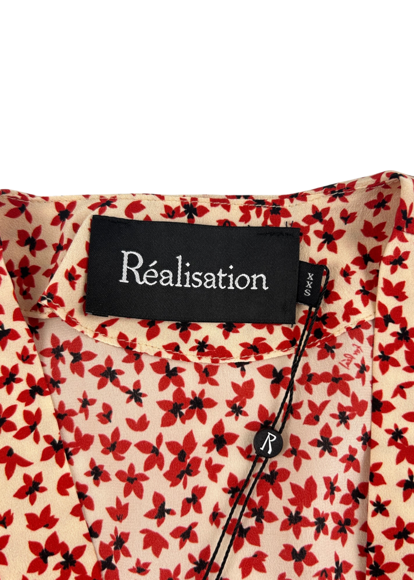 REALISATION PAR (AS IS) NWT 'The Vivienne' Floral Silk Midi Dress