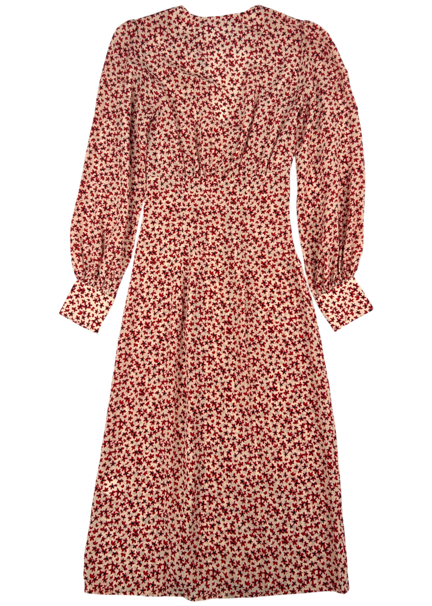 REALISATION PAR (AS IS) NWT 'The Vivienne' Floral Silk Midi Dress