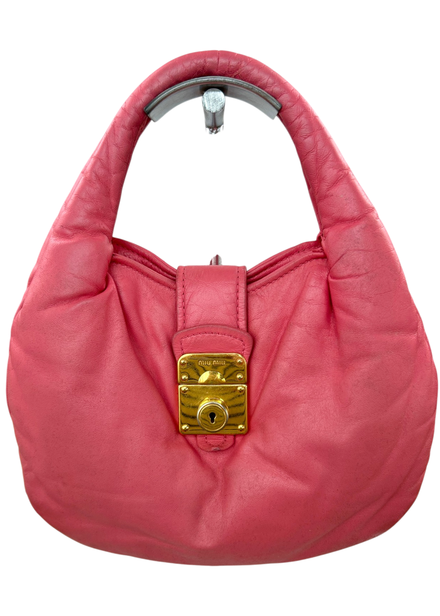 MIU MIU (AS IS) Bubblegum Pink Leather Mini Bag