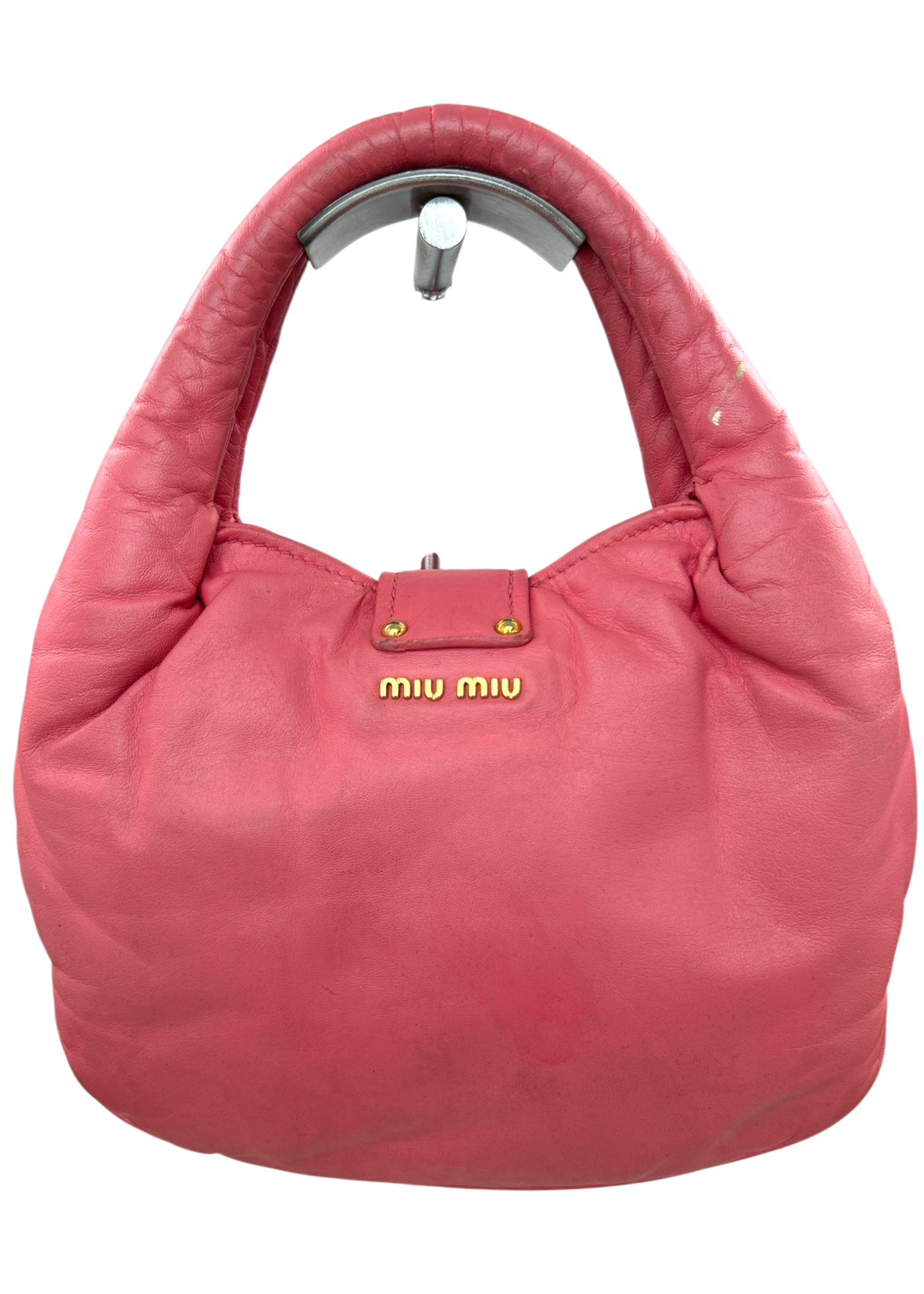 MIU MIU (AS IS) Bubblegum Pink Leather Mini Bag