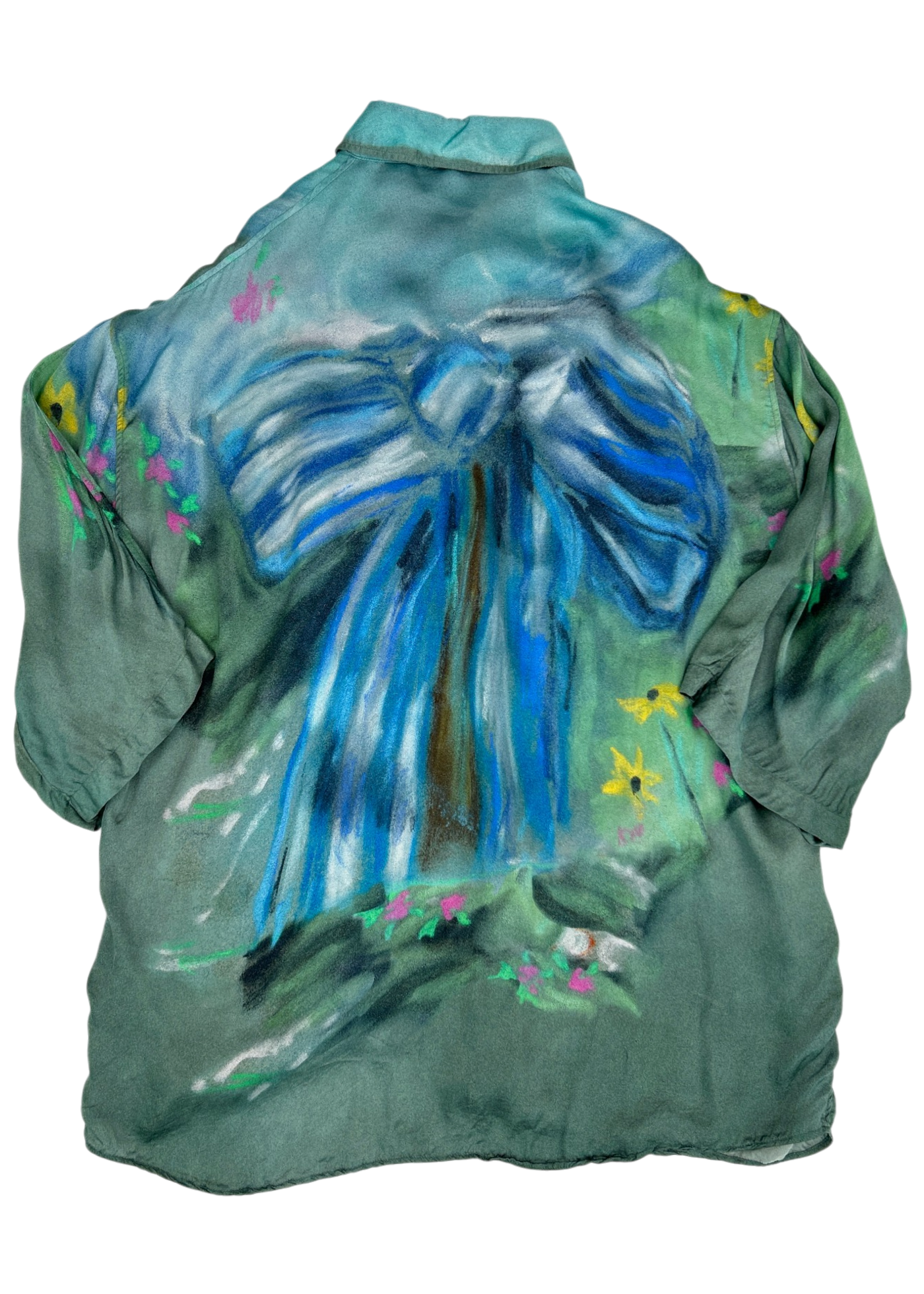ACNE STUDIOS (AS IS) Silk Print Shirt