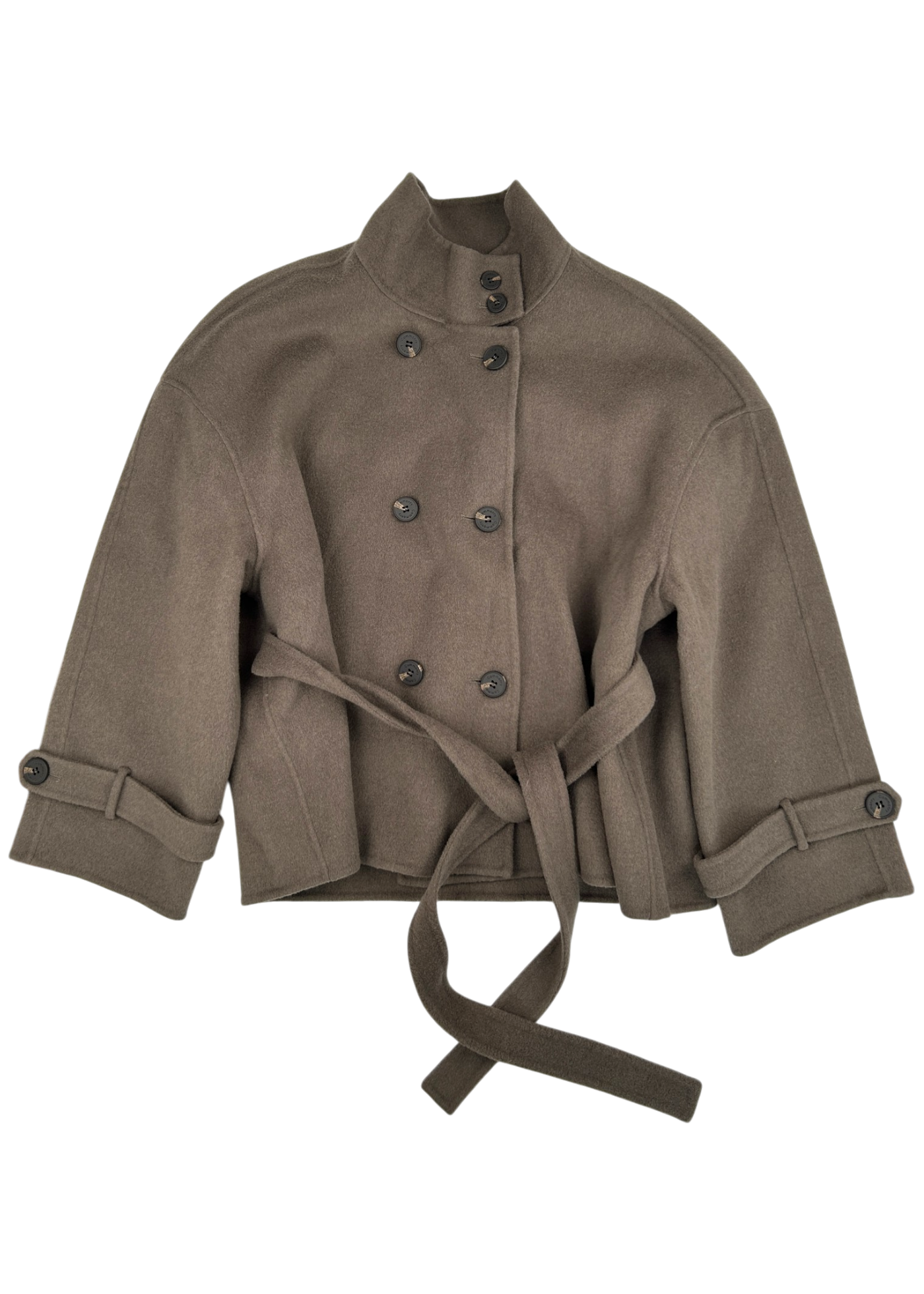COMMONRY Sample (NWT) 'Kamilla' Wool Blend Double Breasted Jacket