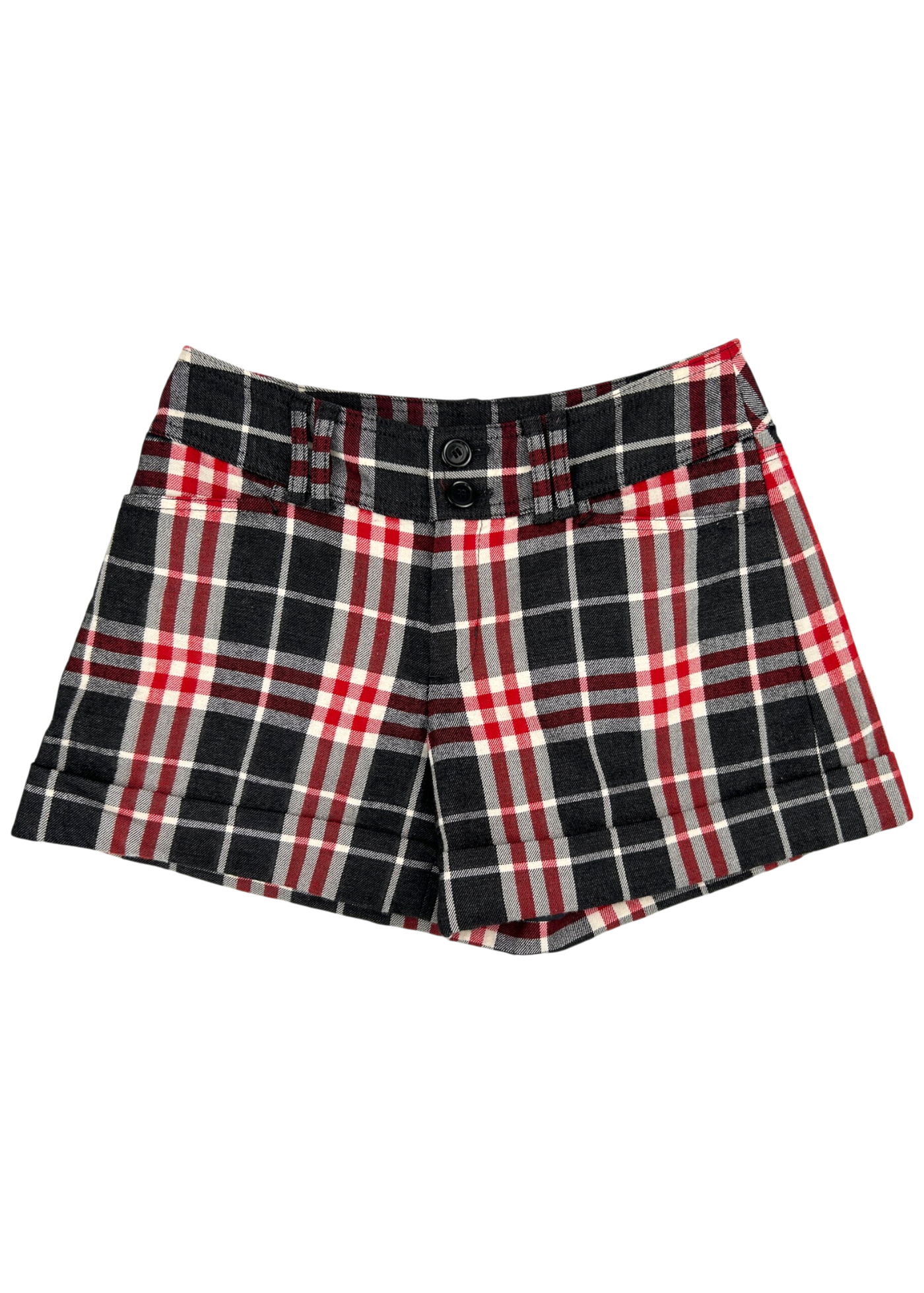 BURBERRY BLUE LABEL Check Wool Shorts