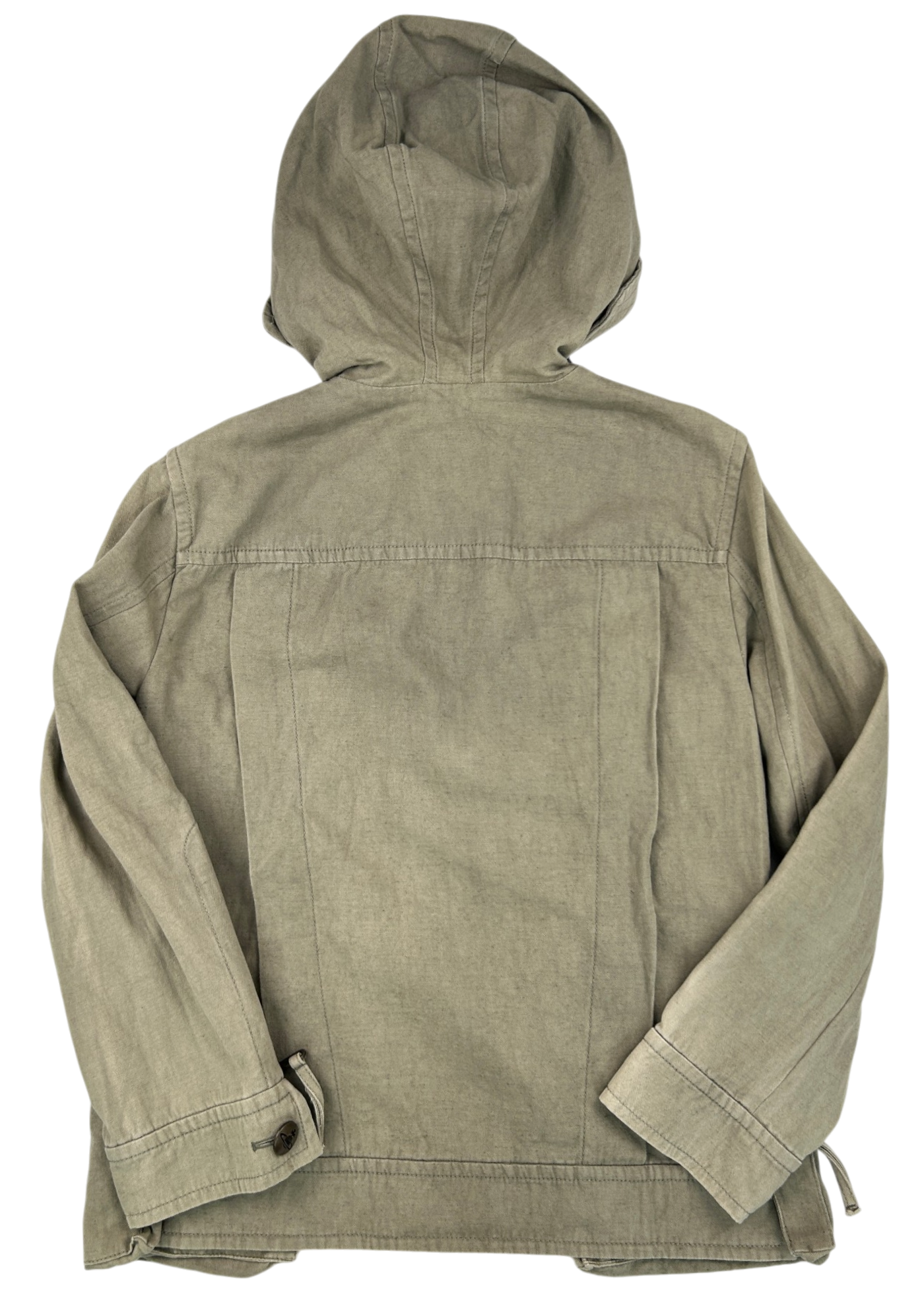 VIVIENNE WESTWOOD ANGLOMANIA Khaki Cotton/Linen Hooded Safari Jacket