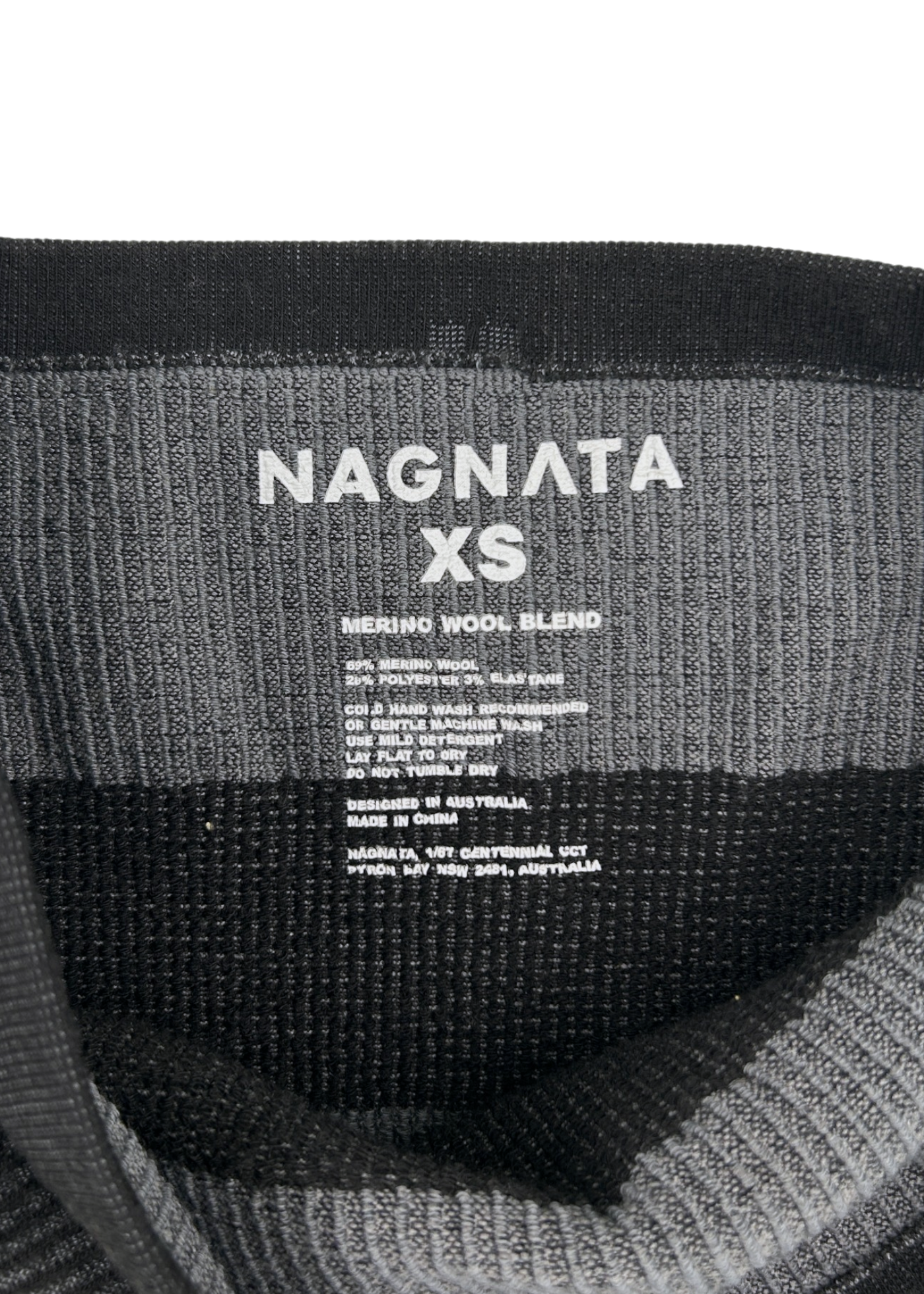 NAGNATA 'Yang Crop' Merino Blend Tube Top