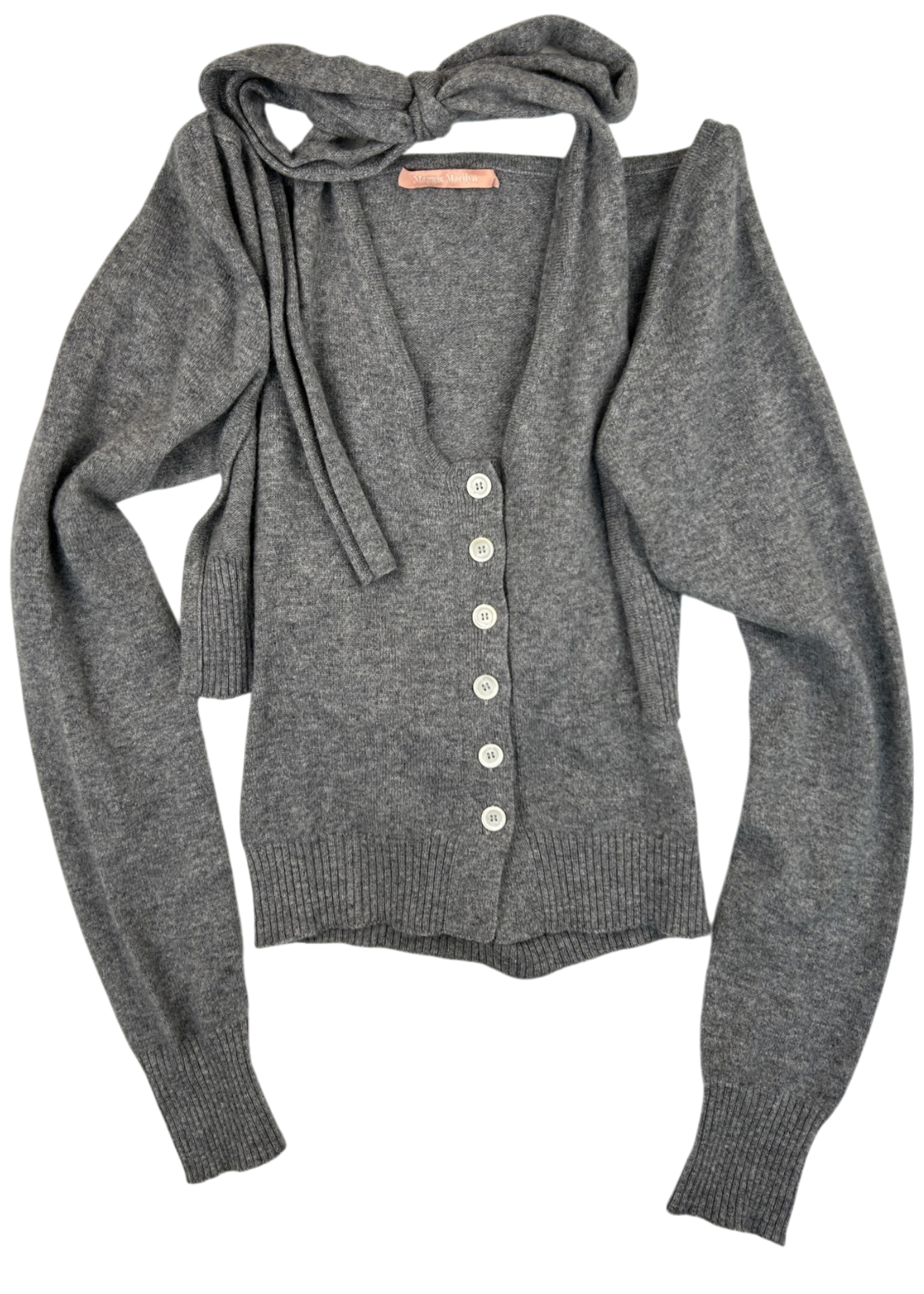 MAGGIE MARILYN 'First Date Feeling' Wool/Cashmere Halter & Bolero Set