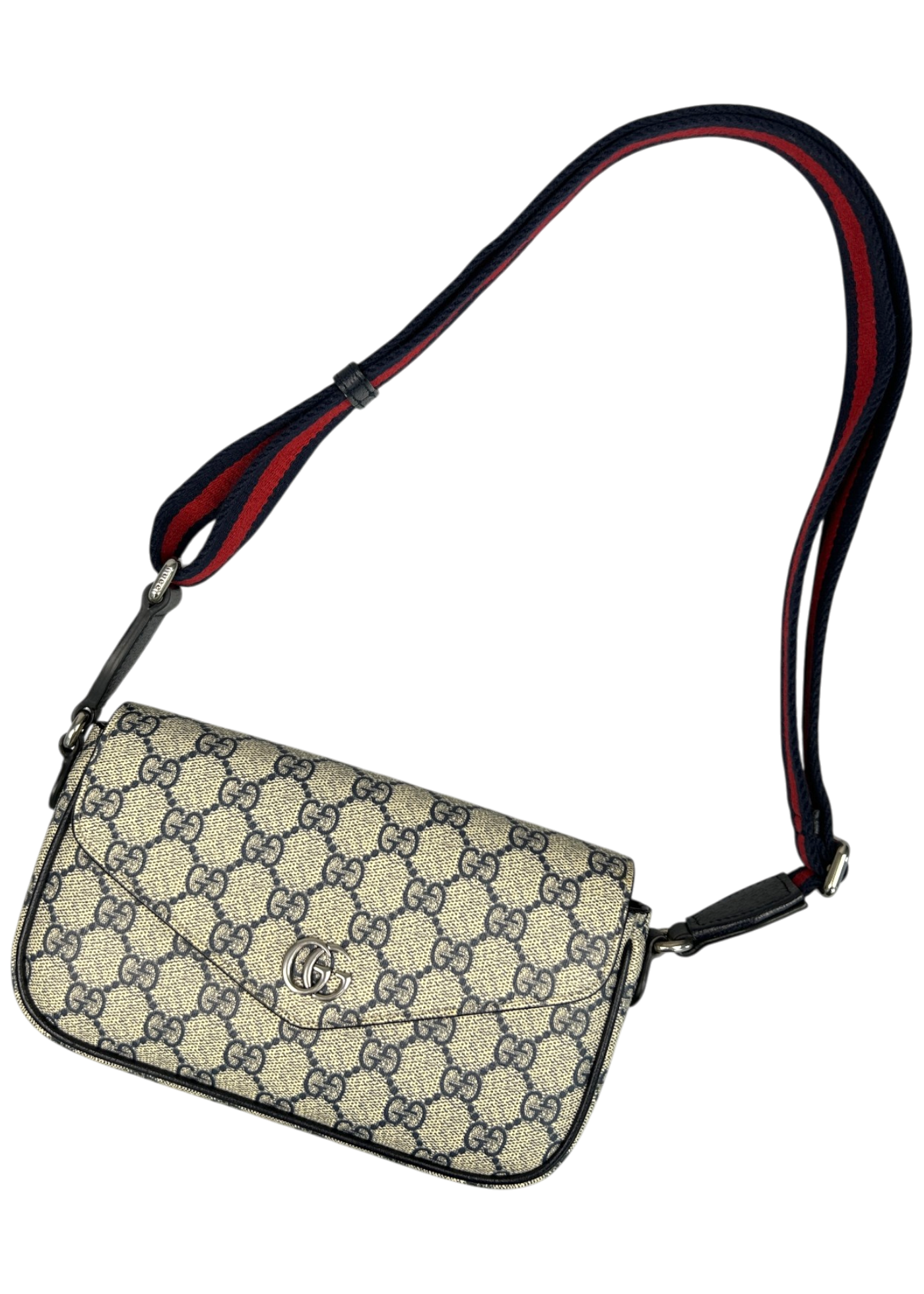 GUCCI Ophidia GG Envelope Mini Shoulder Bag
