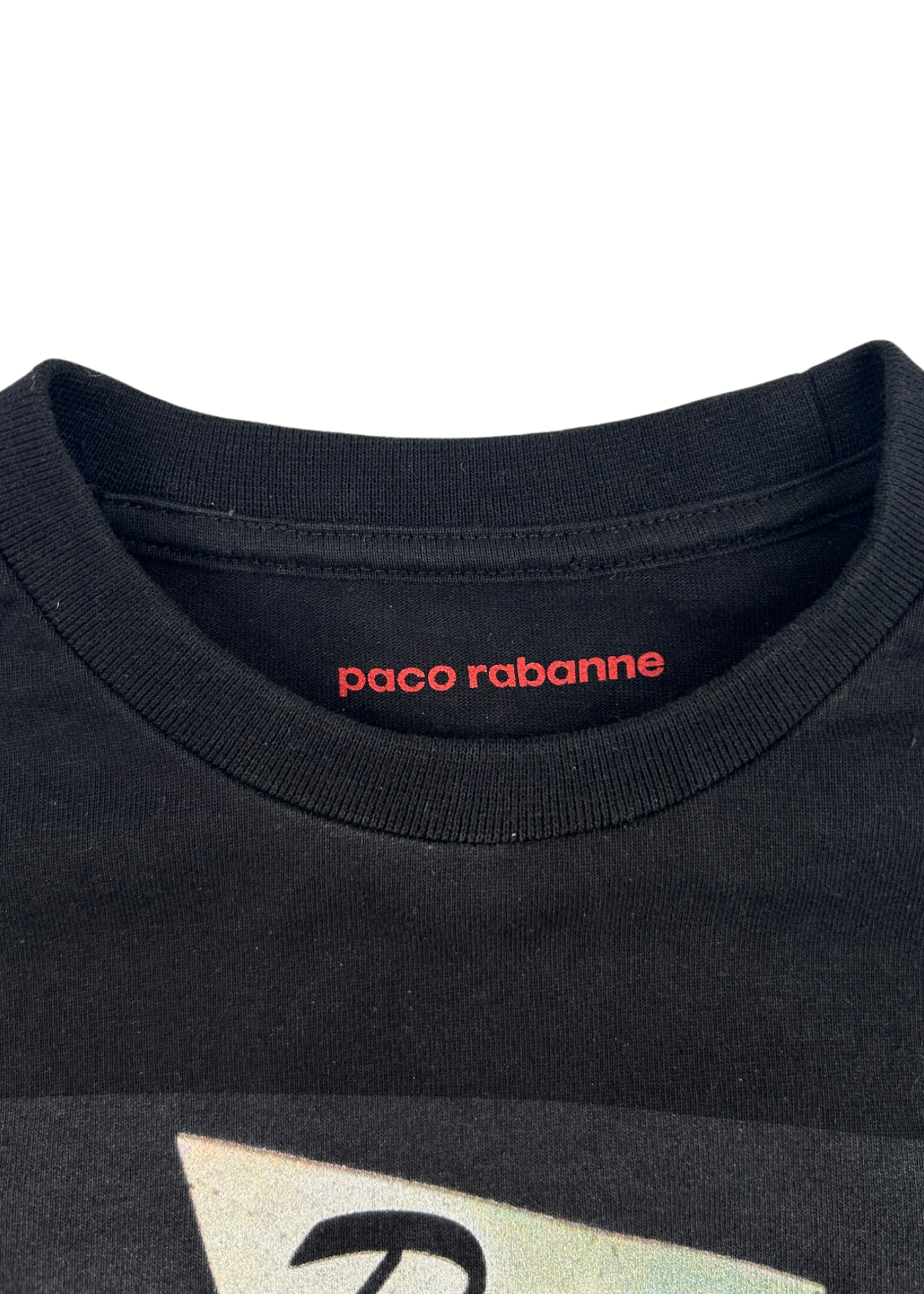 PACO RABANNE (AS IS) Paco Motel Graphic Twisted Tee
